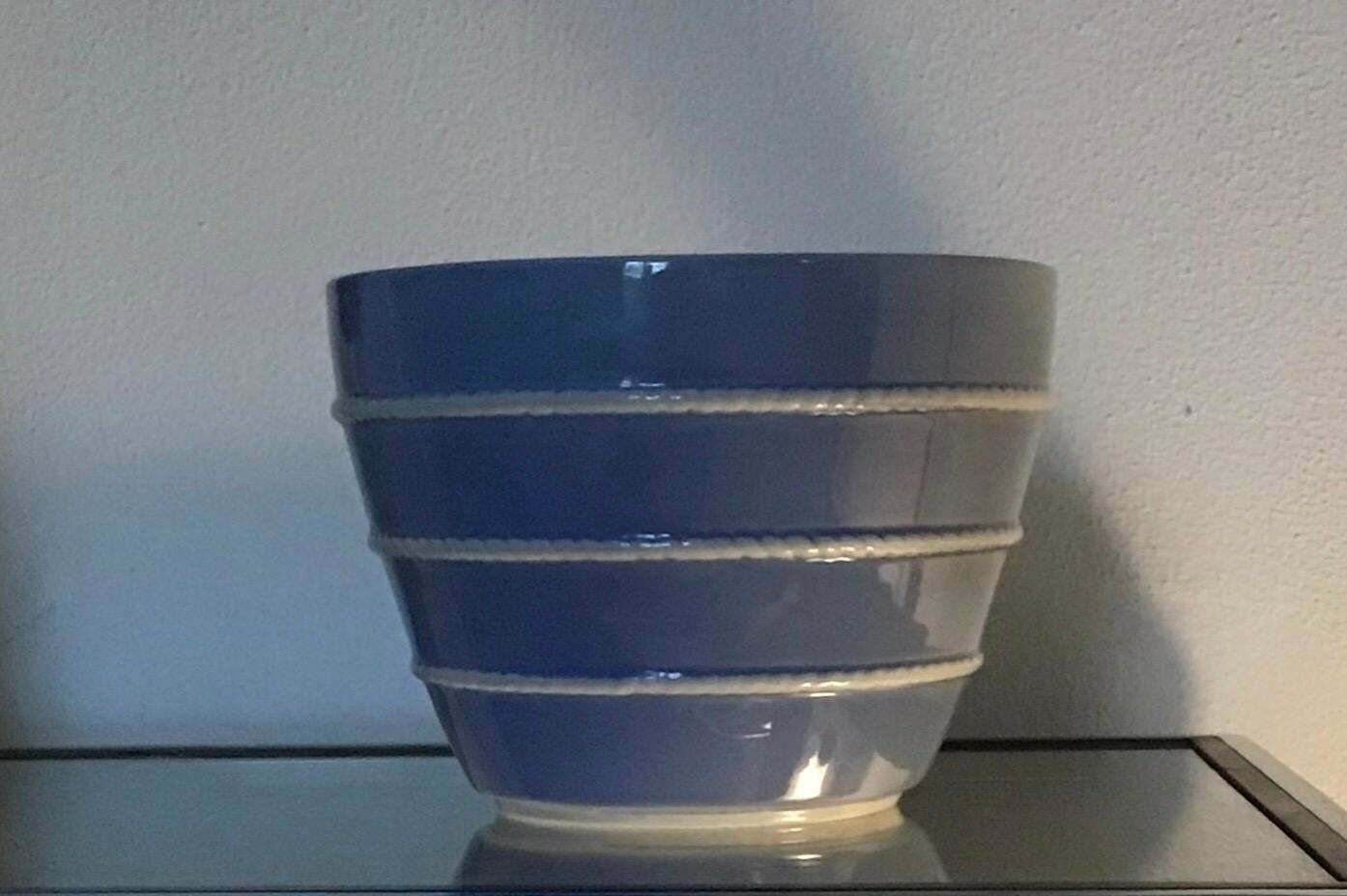 Richard Ginori Giovanni Gariboldi Cache Pot 1950 Italy photo buy