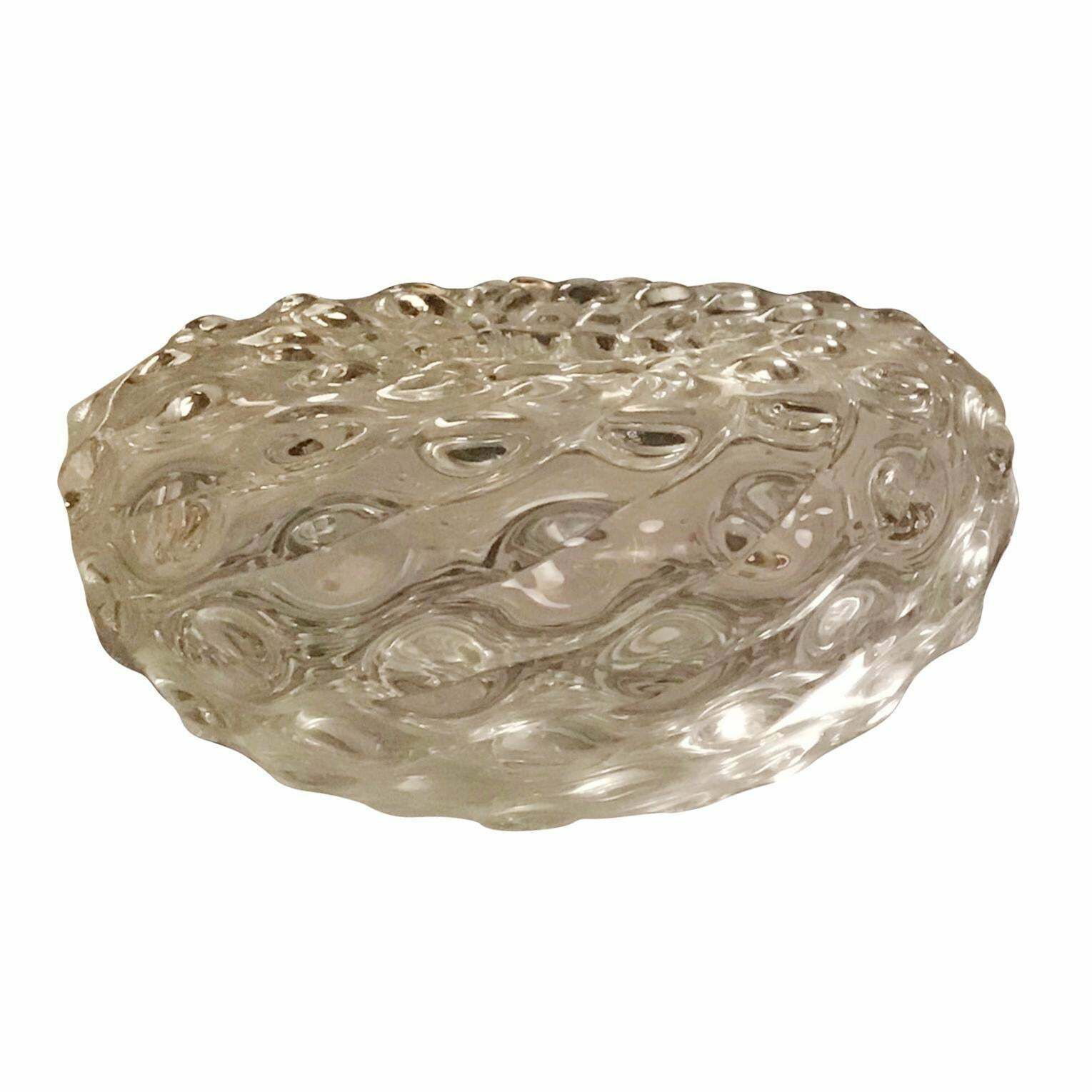 Seguso Vase Murano Glass 1950 Italy