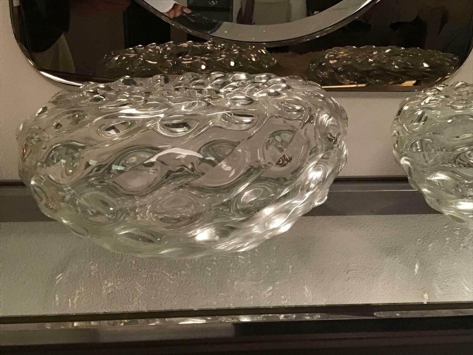 Seguso Vase Murano Glass 1950 Italy photo for sale