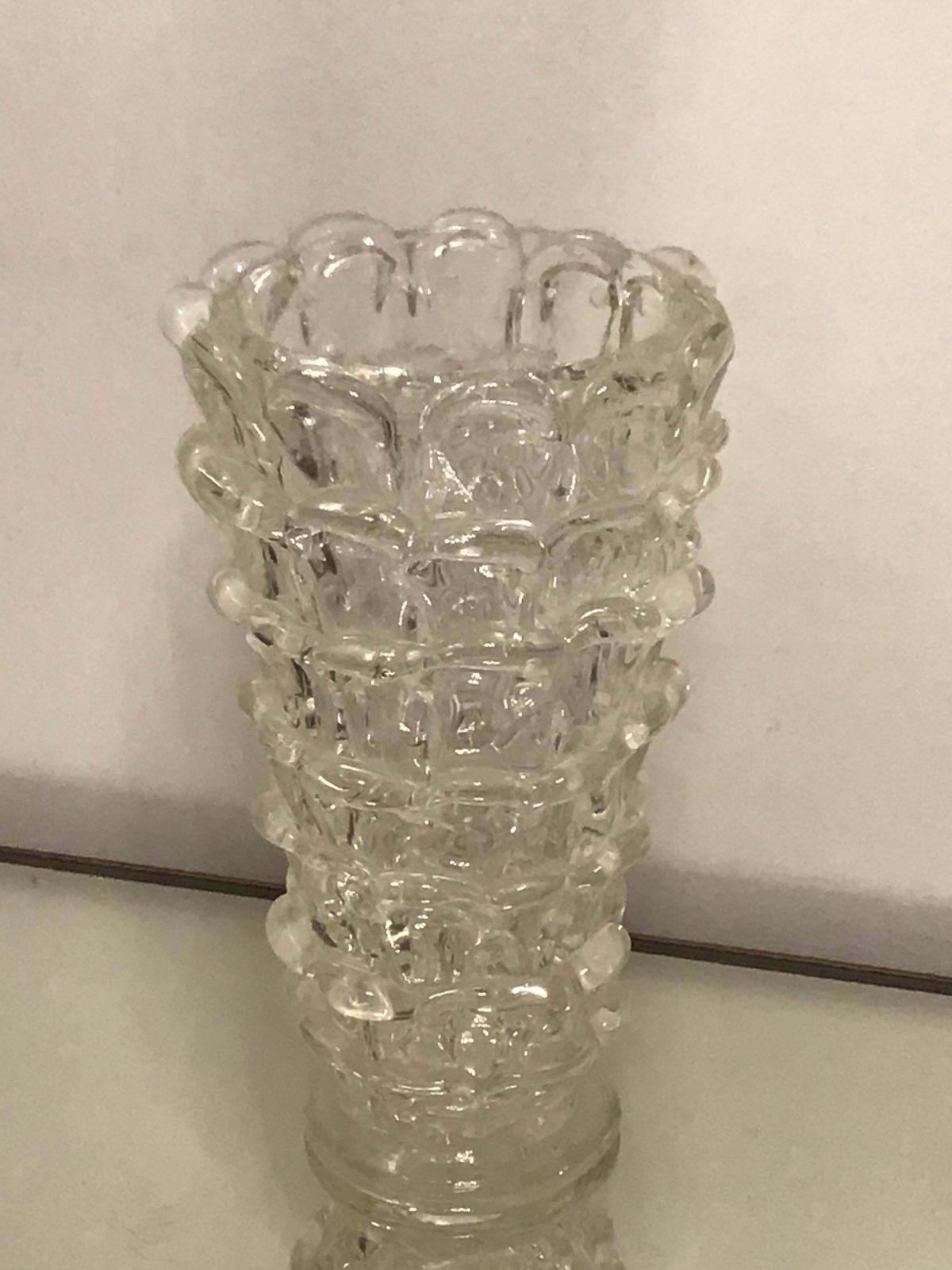 Home Decor Barovier Orecchiette Vase Murano Glass 1940 Italy photo