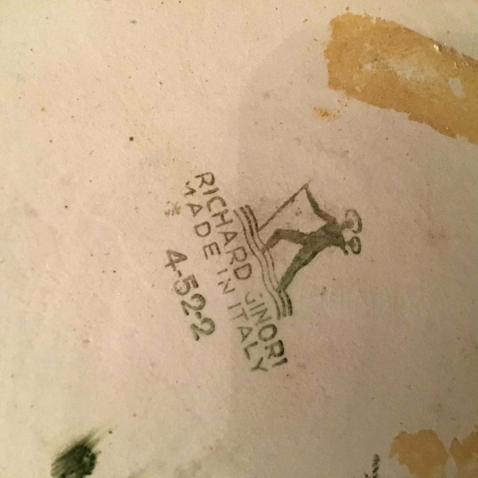 Richard Ginori “Giovanni Gariboldi “ Vase Ceramic 1950 Italy photo furniture