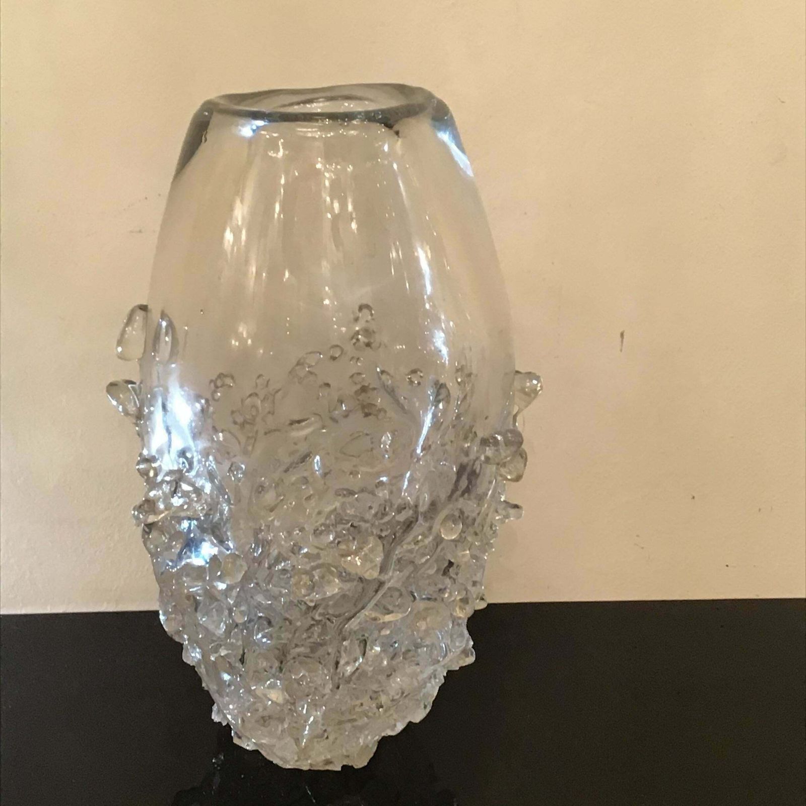 Seguso Vase Murano Glass 1960 Italy photo furniture