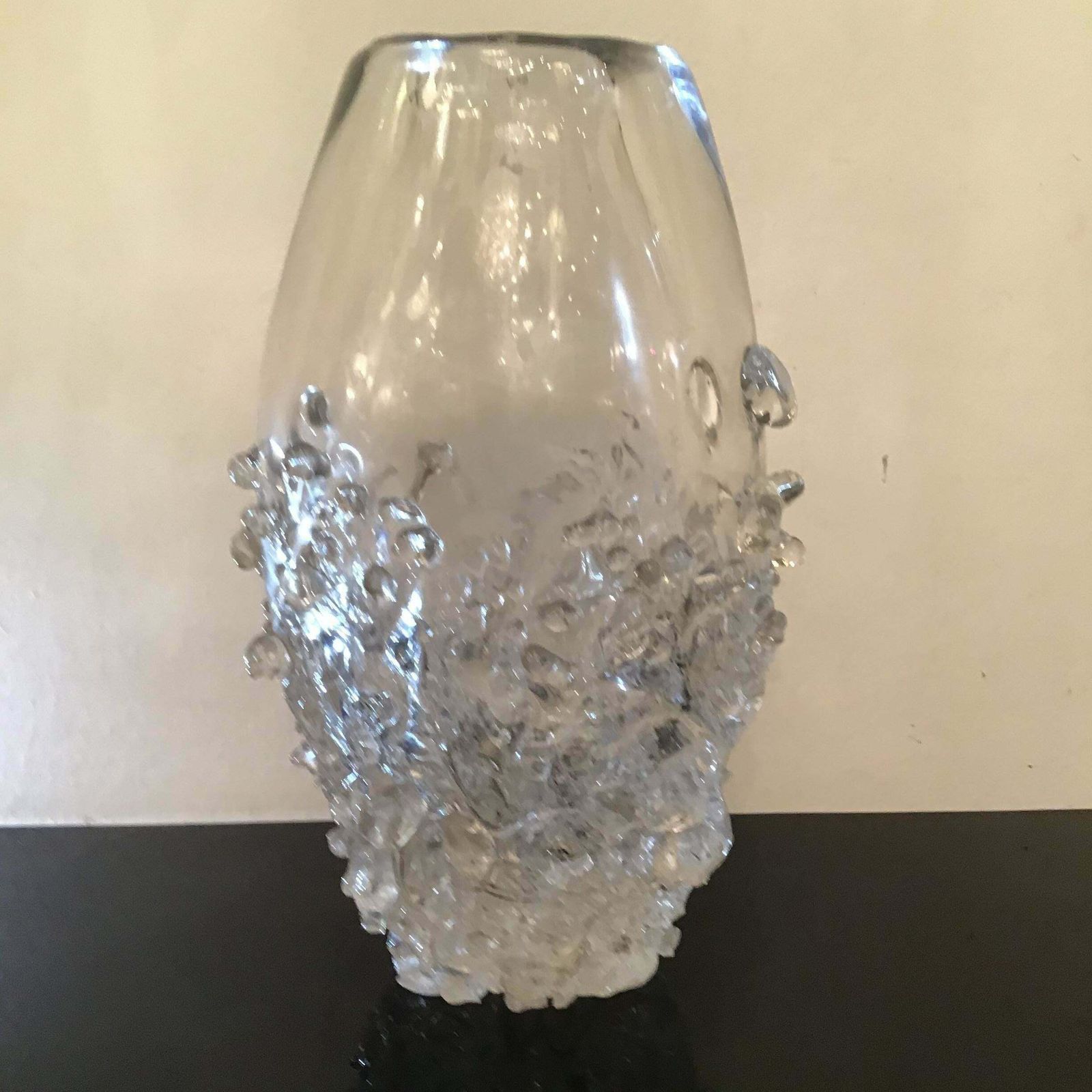 1359.0 Seguso Vase Murano Glass 1960 Italy photo