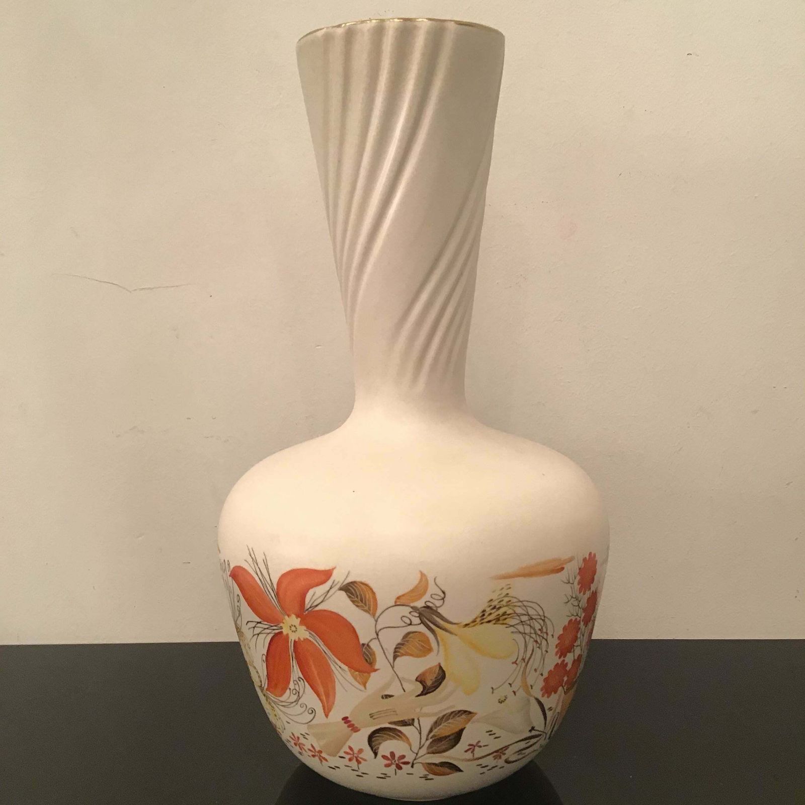 Home Decor Richard Ginori “Giovanni Gariboldi “ Ceramic Vase 1950 Italy photo