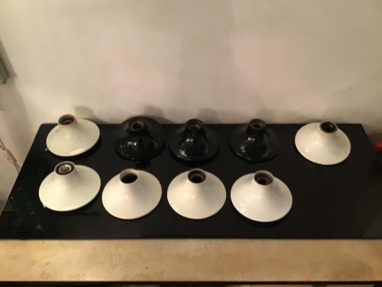 photo for sale Artemide “Vico Magistretti “N 8 Ceilling Light Metal 1970 Italy