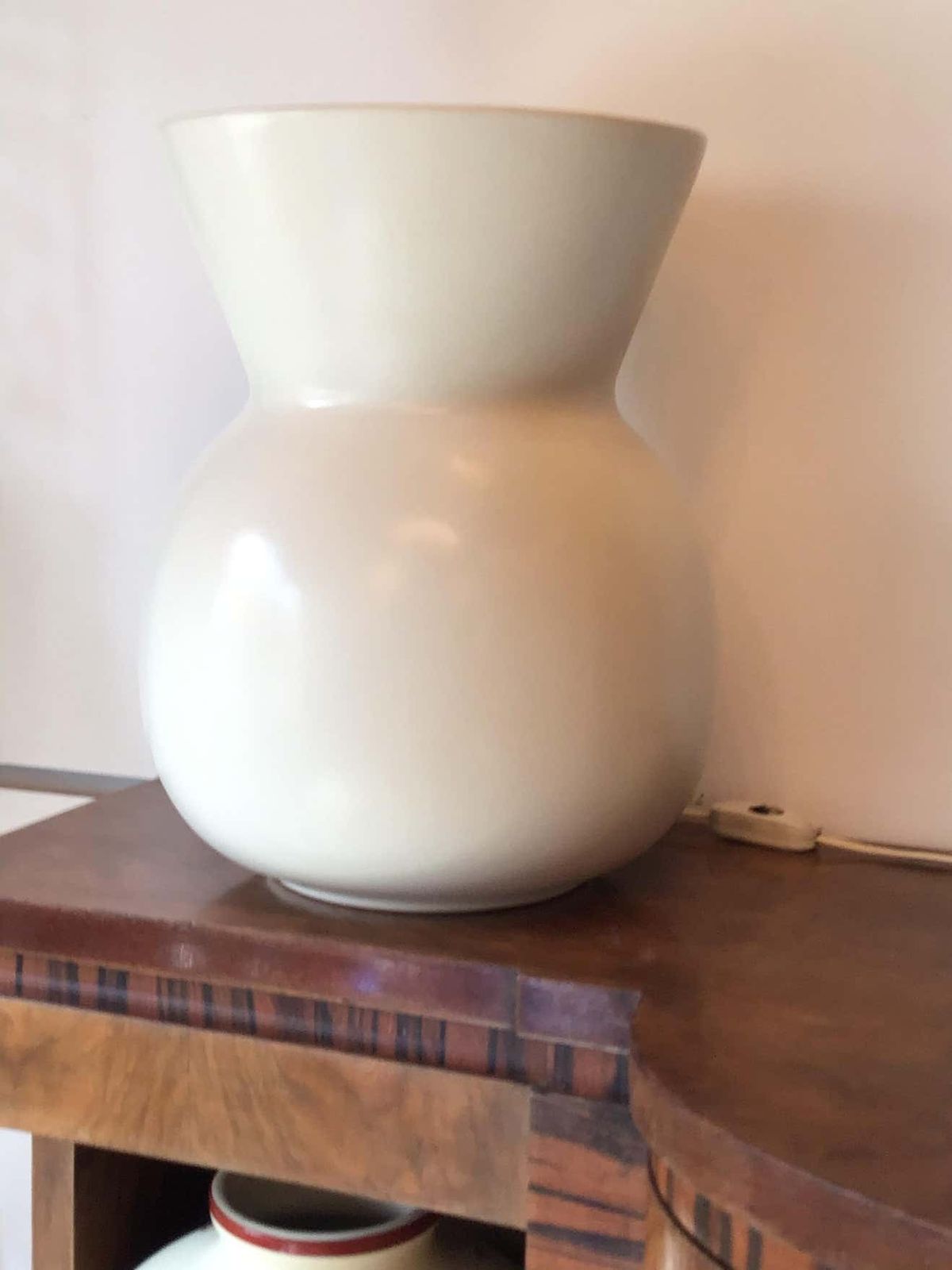 Richard Ginori Giovanni Gariboldi Vase Ceramic 1950 Italy photo buy
