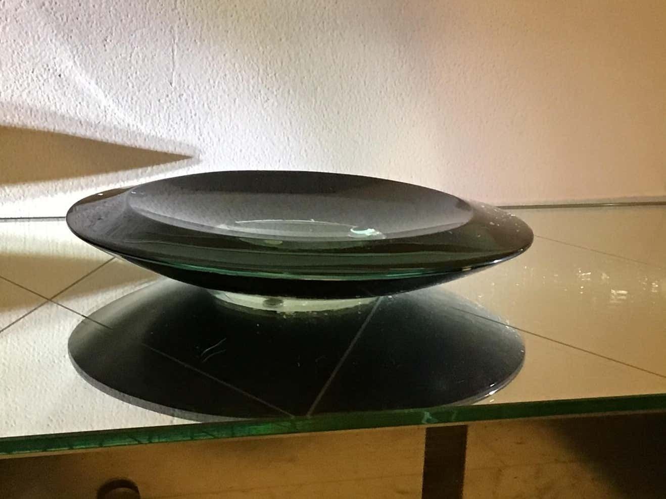 photo vinterior Fontana Arte Coppa Cristallo Grosso Spessore Curvato, 1959, Italy