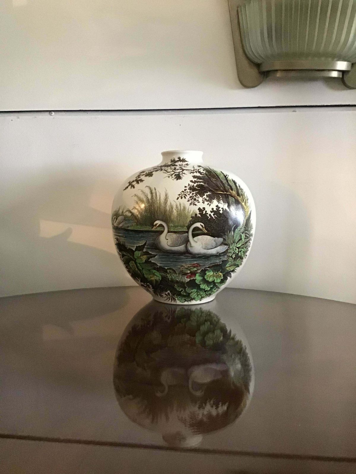 Richard Ginori Giovanni Gariboldi Vase Ceramic, 1950, Italy photo vinterior