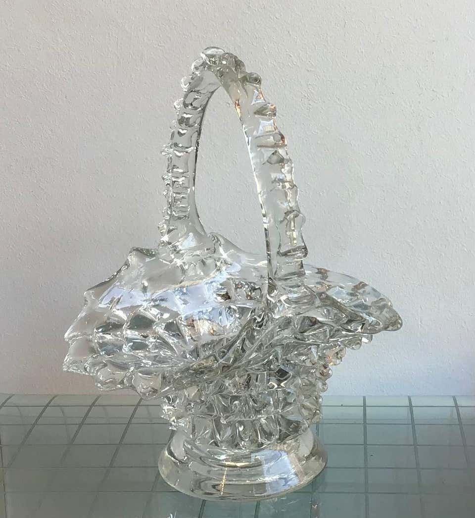 Barovier E Toso Centrepiece “Rostrato” Murano Glass, 1940, Italy photo 1359.0