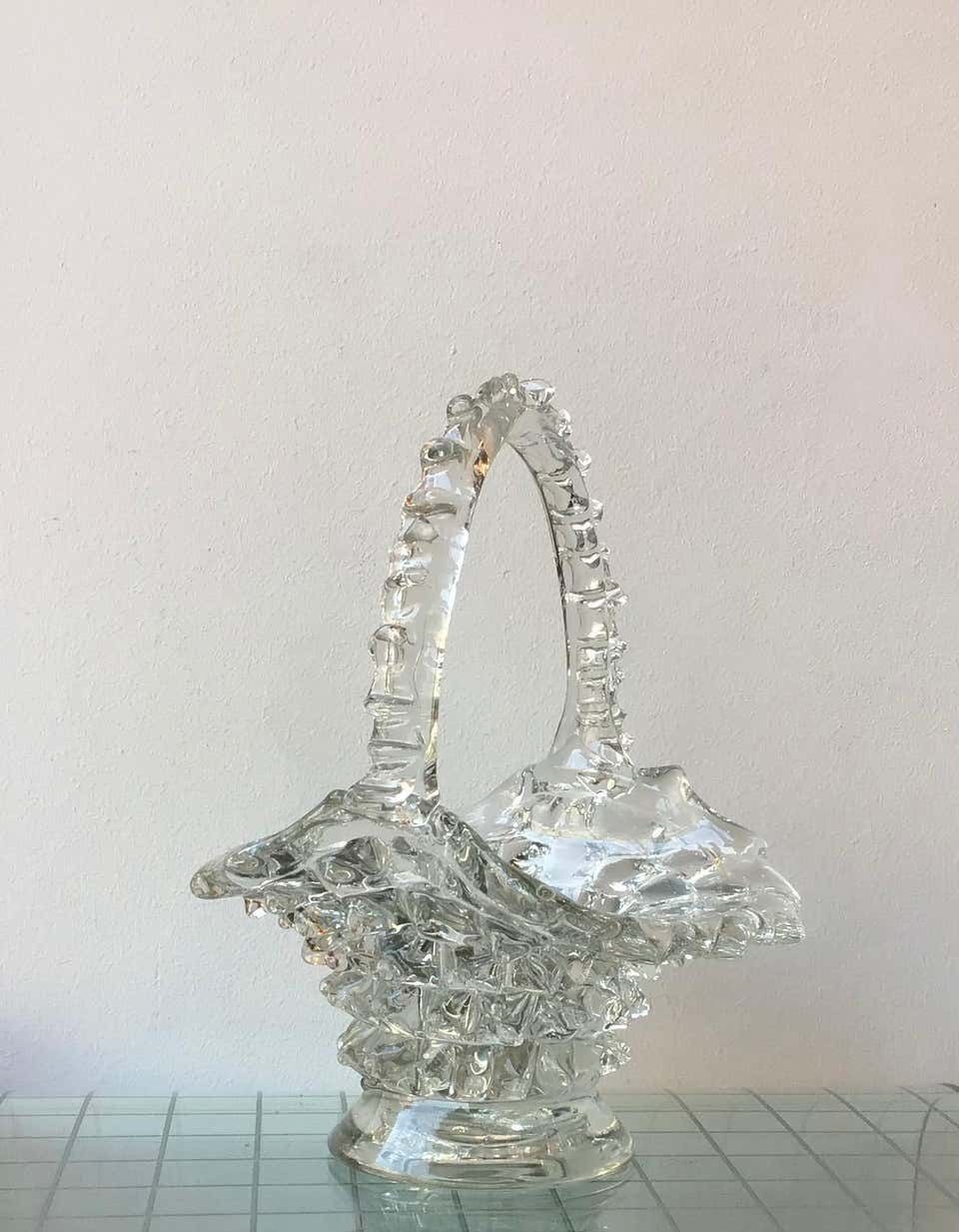 Barovier E Toso Centrepiece “Rostrato” Murano Glass, 1940, Italy photo buy