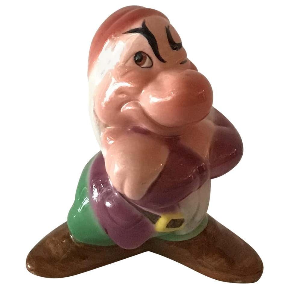 Zaccagnini “Brontolo“ Snow White And The Seven Dwarfs, Ceramic Italian photo furniture