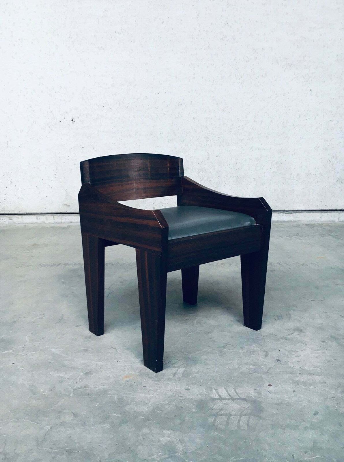 Midcentury Modern Brazilian Design Palissander Side Chair, 1950's