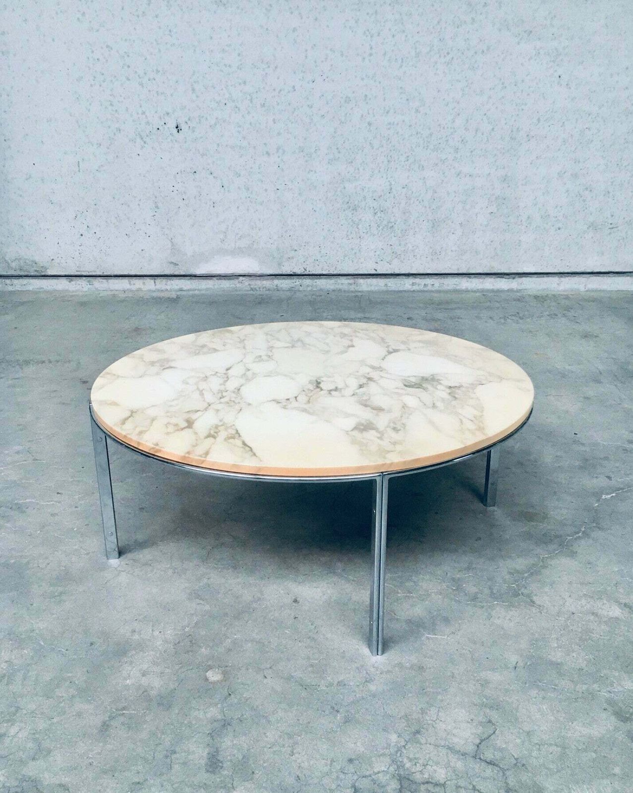 Midcentury Modern Italian Design Marble Coffee Table, 1960's Italy photo for sale