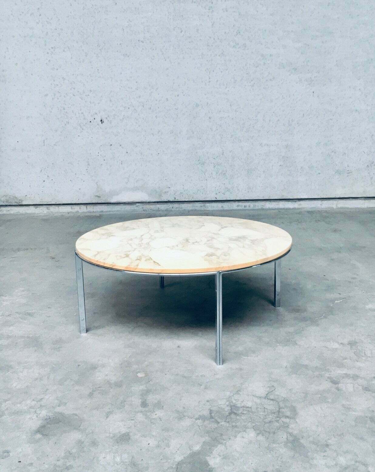 Midcentury Modern Italian Design Marble Coffee Table, 1960's Italy photo vintage