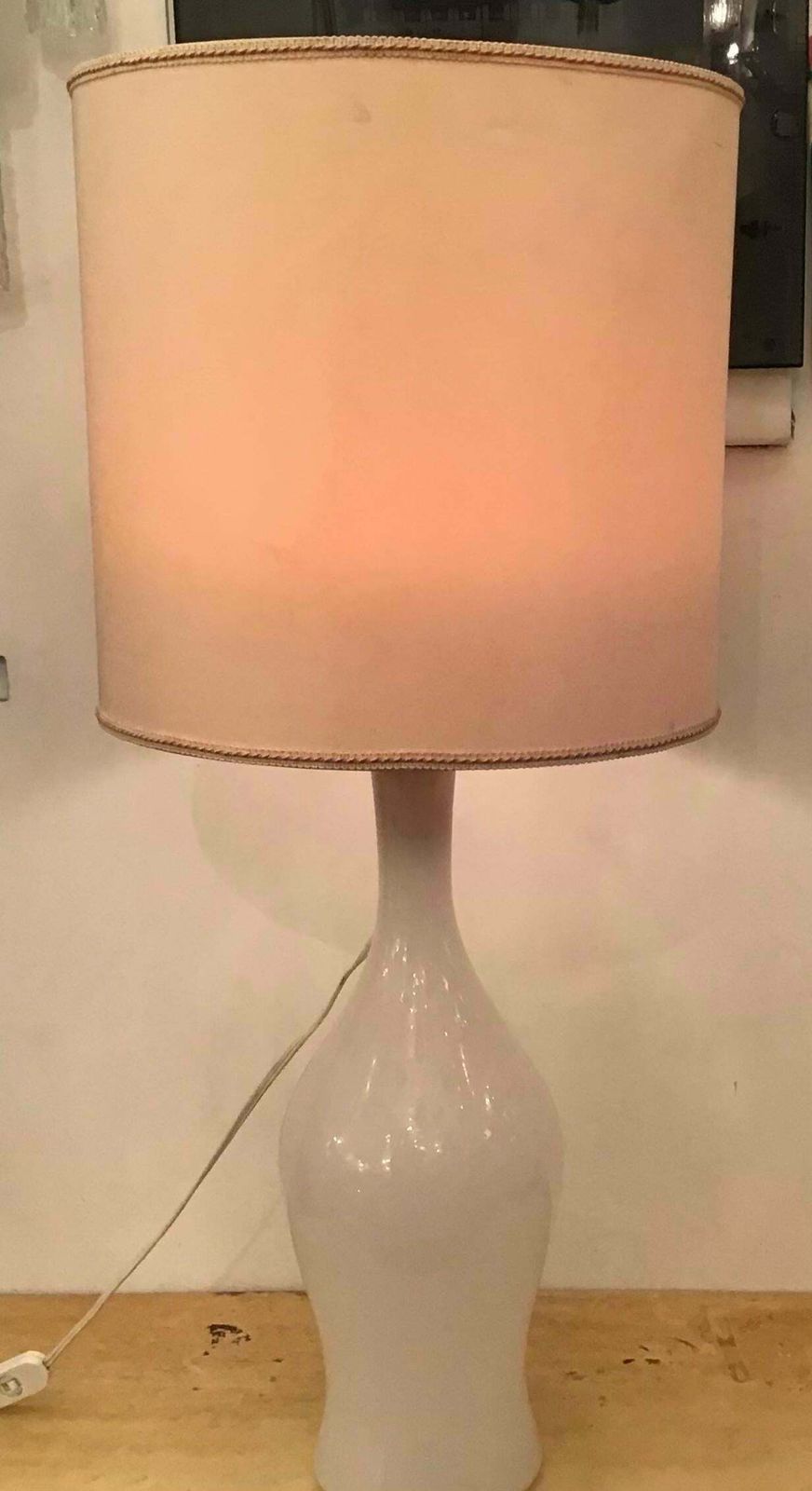 Venini Table Lamp Signed Venini Murano Glass 1960 Italy photo Lighting