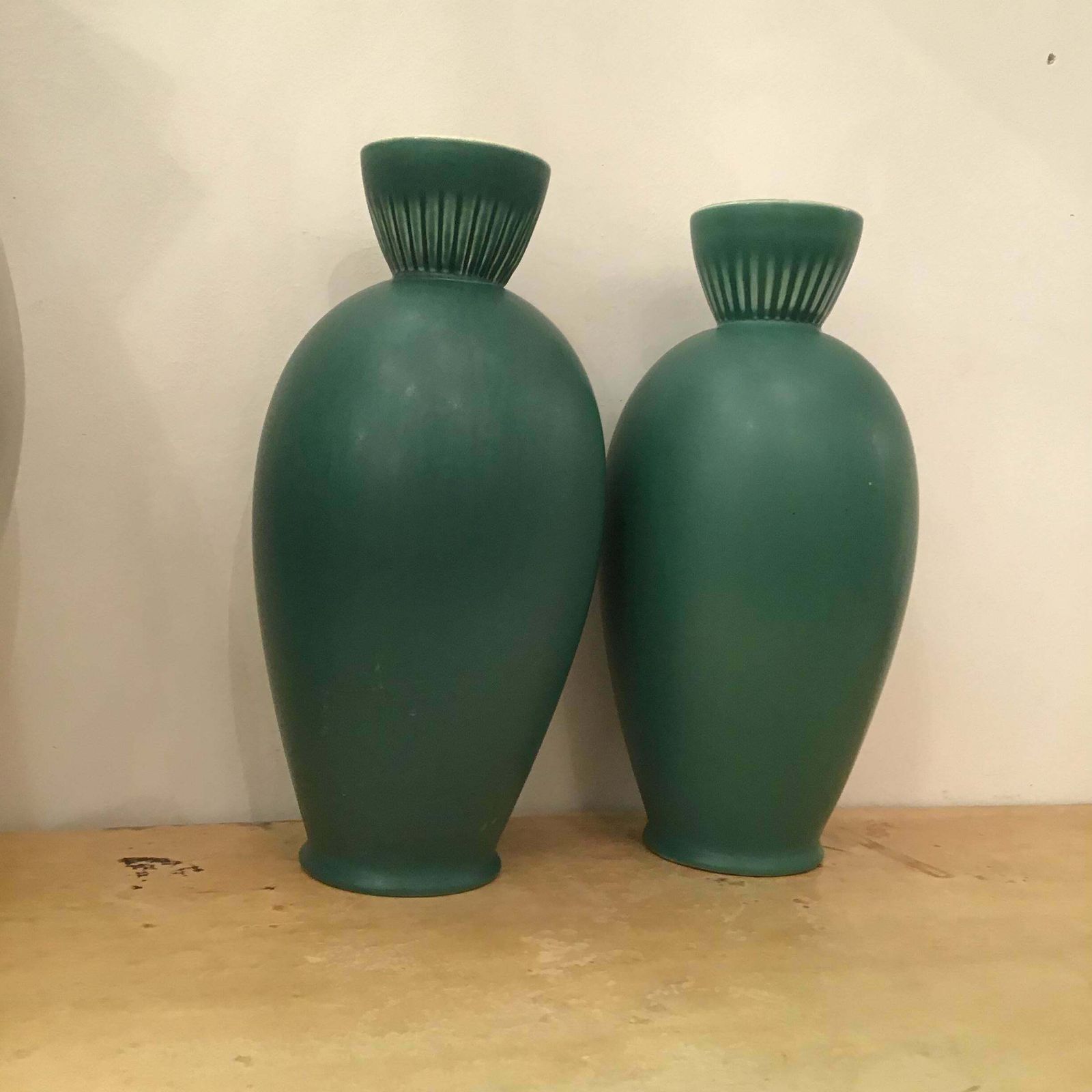 photo furniture Richard Ginori “”Giovanni Gariboldi “ Vases Ceramic 1950 Italy