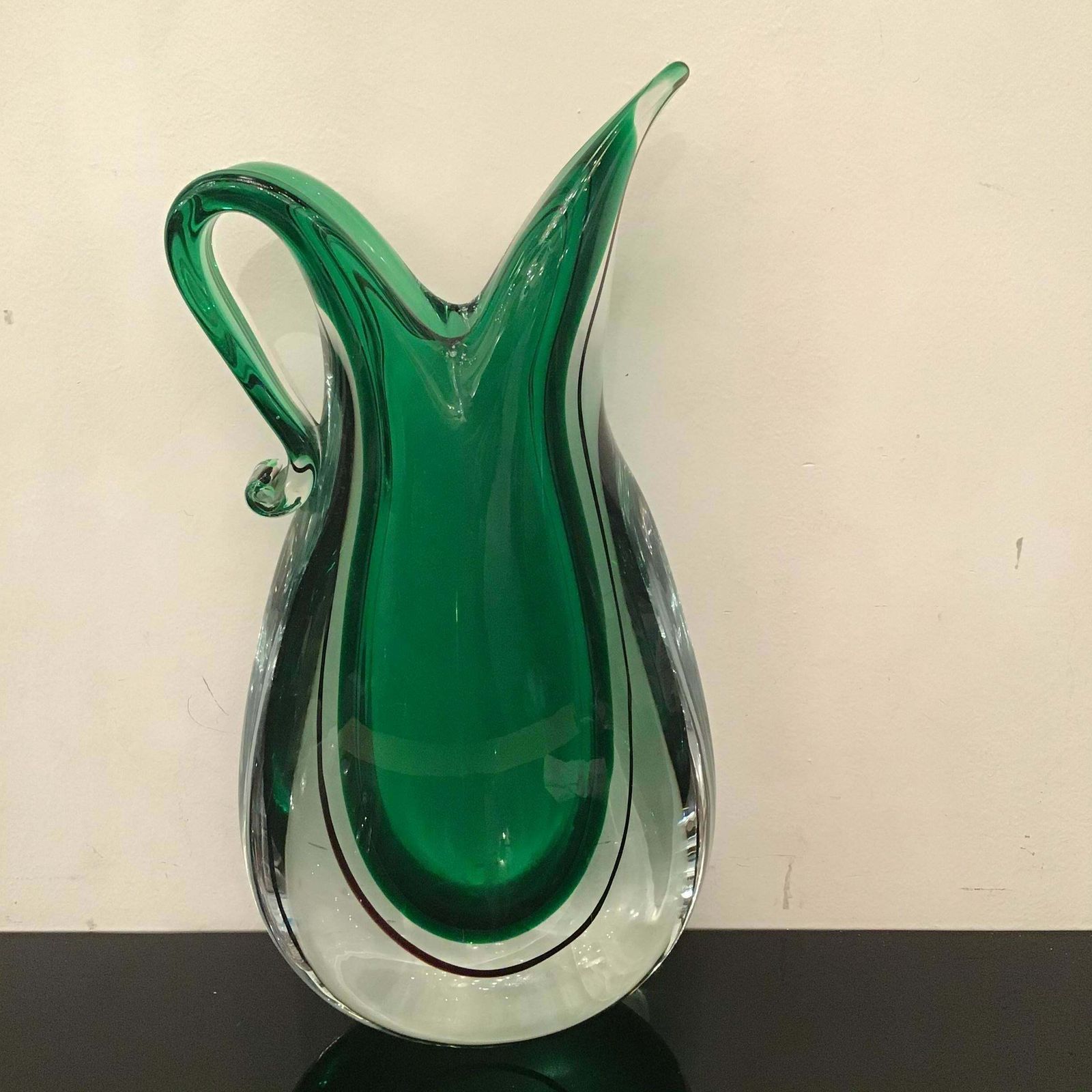 Flavio Poli Vase Murano Glass, 1955, Italy photo 1175.0
