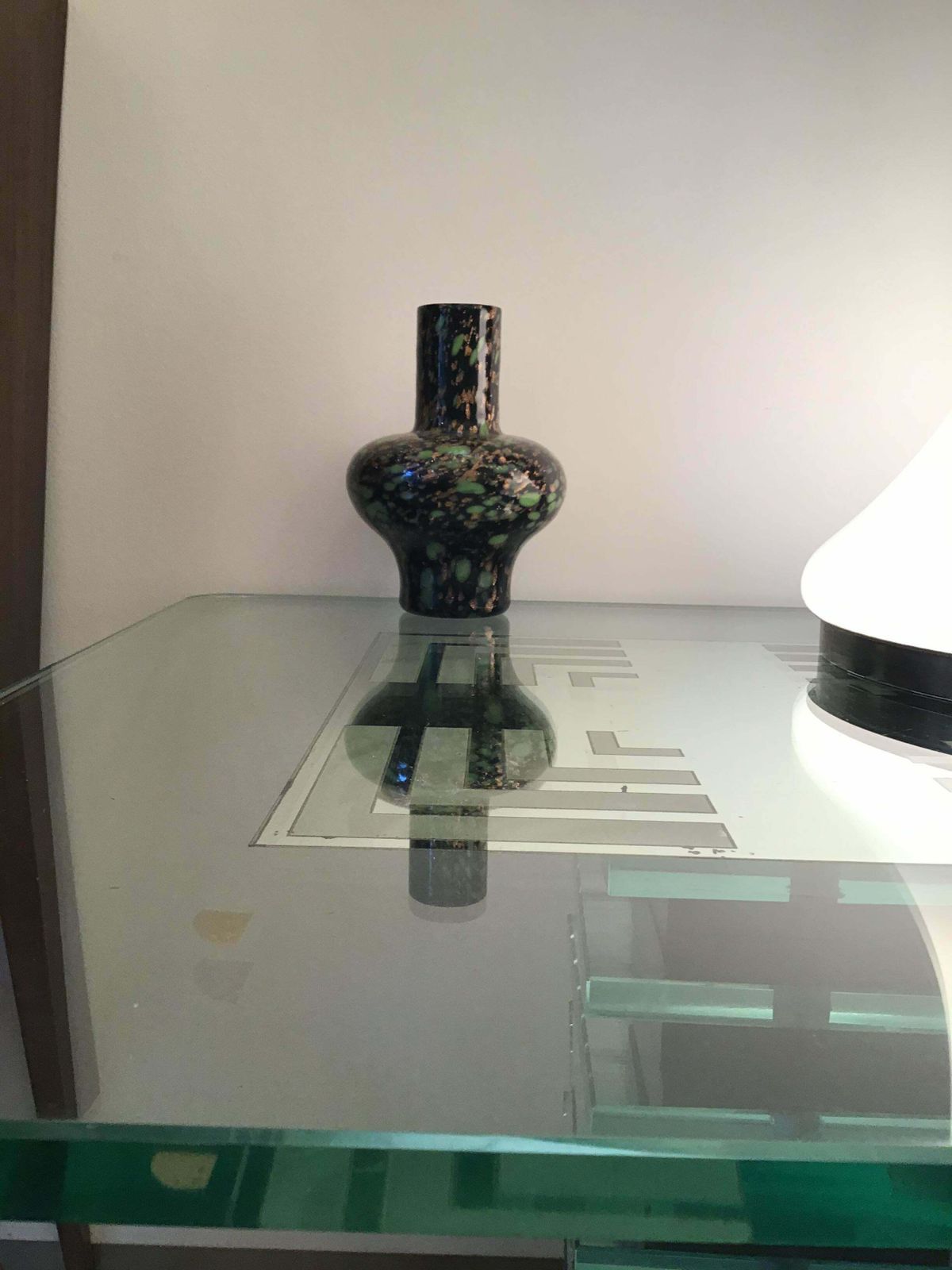 Home Decor Fratelli Toso Vase Murano Glass Avventurine 1955 Italy photo