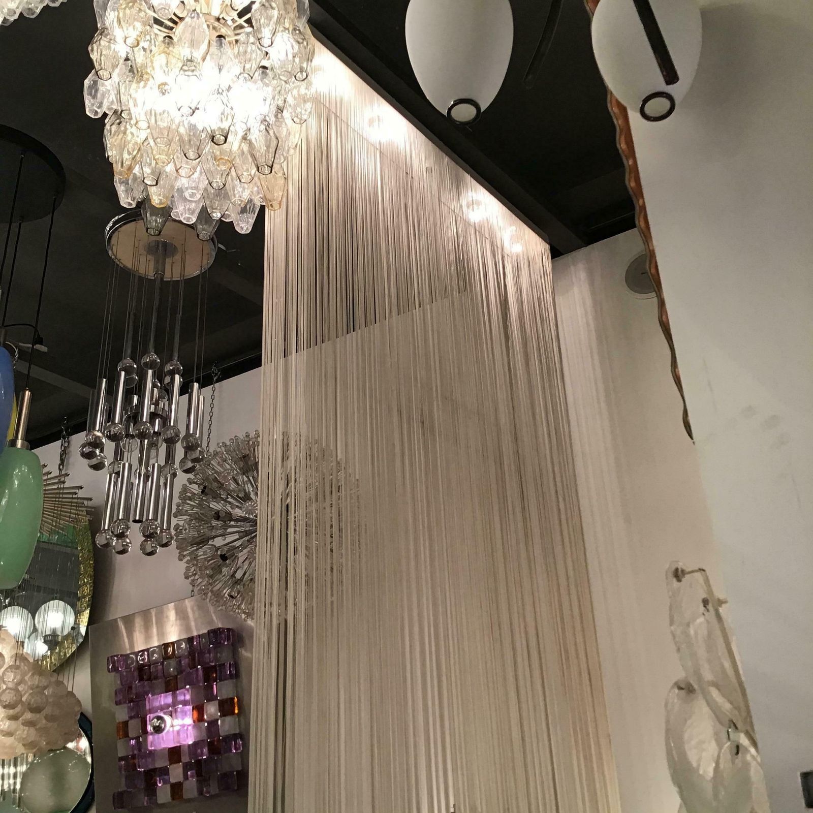 photo buy Mariyo Yagi For Syrrah #Garbo # Chandelier 1976 Nylon Metal Italy