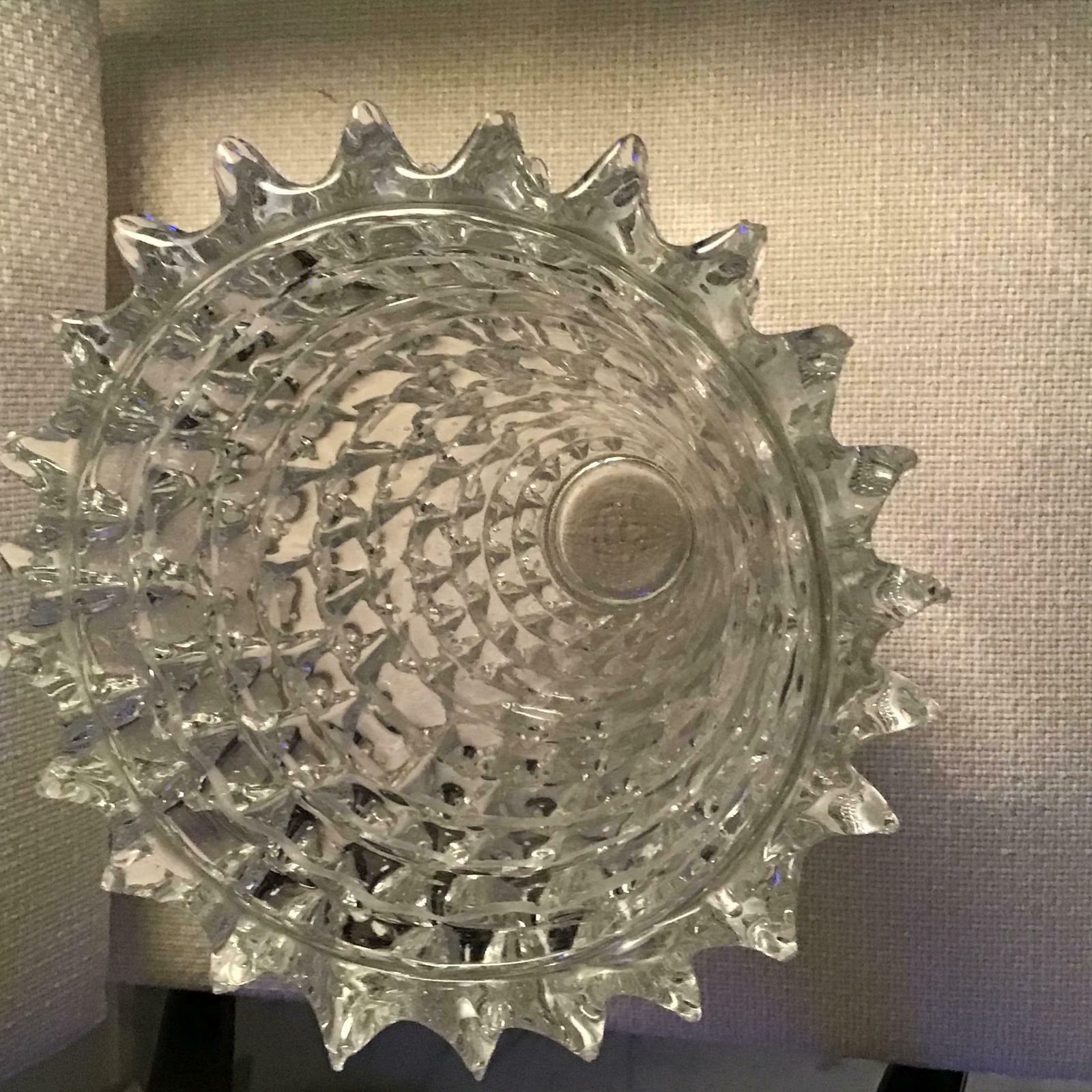 photo furniture Barovier And Toso "Rostrato" Vase Murano Glass, 1940, Italy