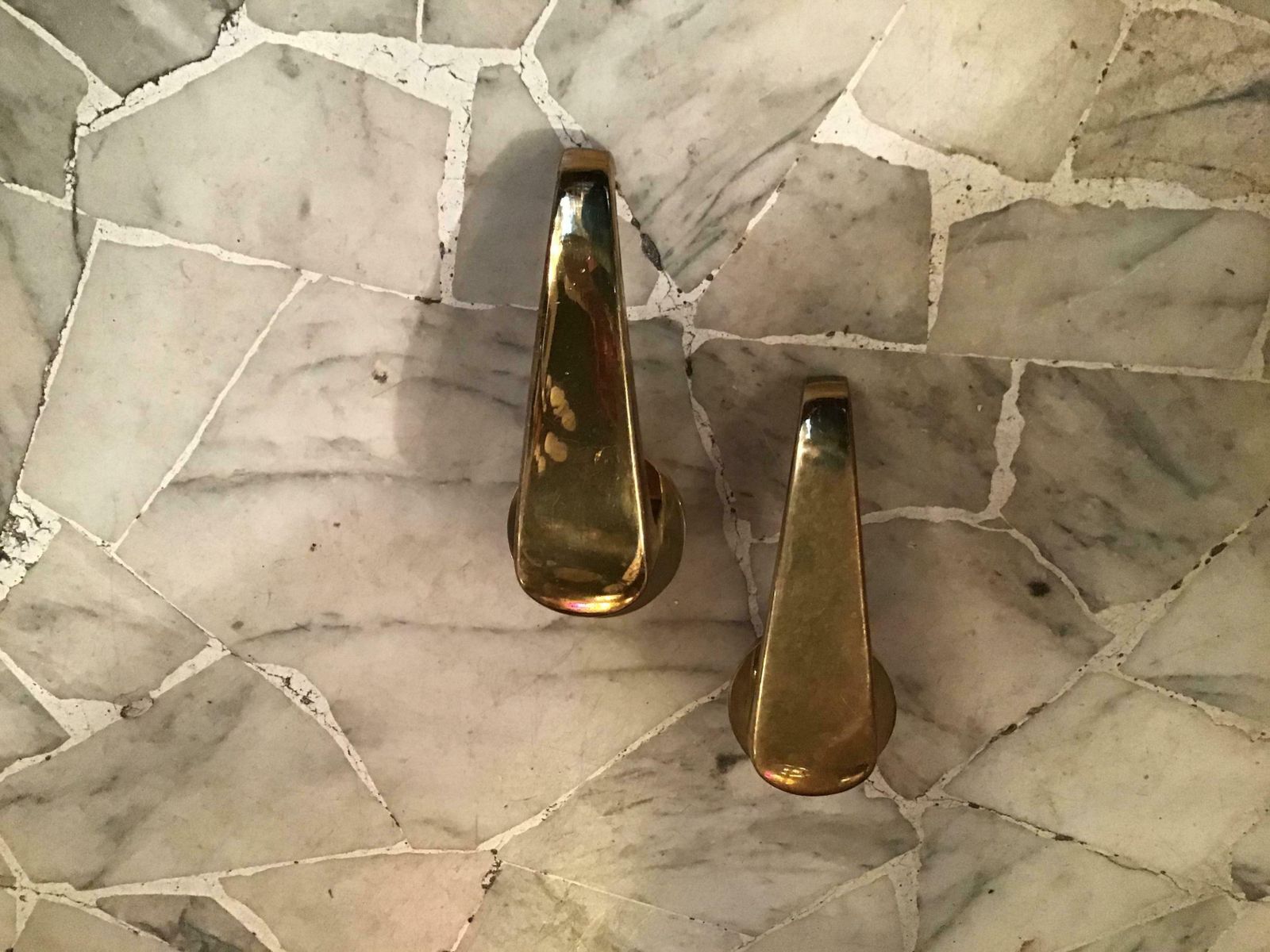 Gio’ Ponti Handles Brass, 1950, Italy photo furniture