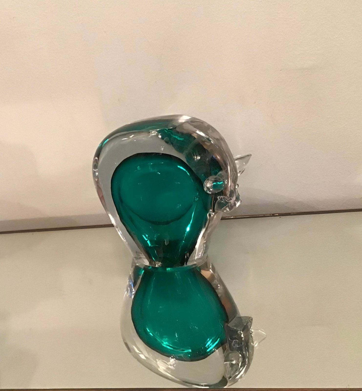 Flavio Poli Bull Murano Glass, 1950, Italy photo for sale
