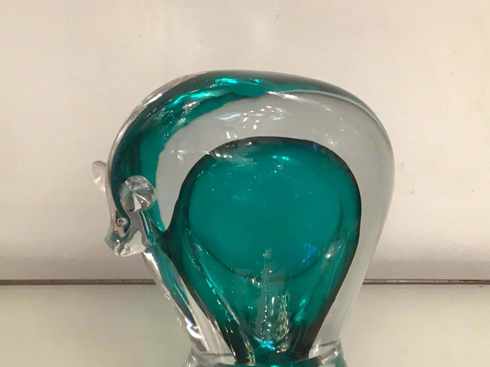 photo for sale Flavio Poli Bull Murano Glass, 1950, Italy