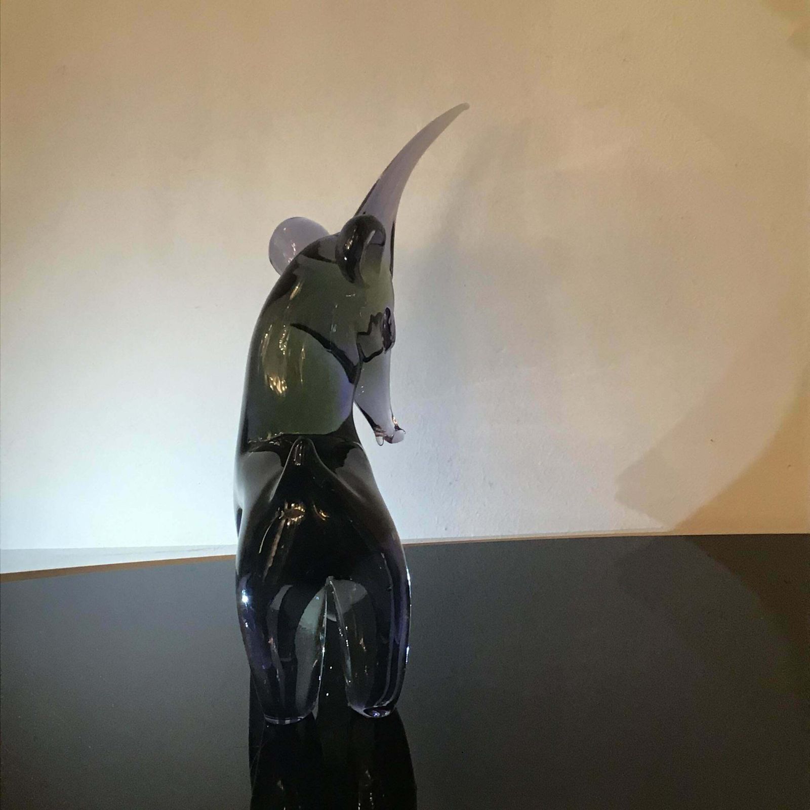 Seguso “Unicorno “Glass 1955 Italy photo furniture