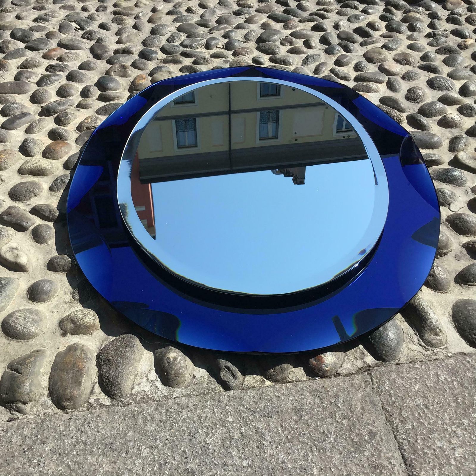 2260.0 Cristal Arte Mirror Glass Mirror Iron 1950 Italy photo