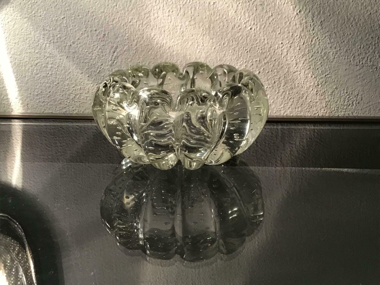 photo for sale Barovier Et Toso Ashtray/Centerpiece/Pocket Emptier Murano Glass, 1940, Italy