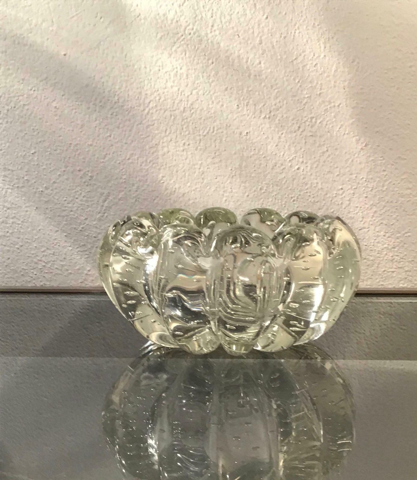photo buy Barovier Et Toso Ashtray/Centerpiece/Pocket Emptier Murano Glass, 1940, Italy
