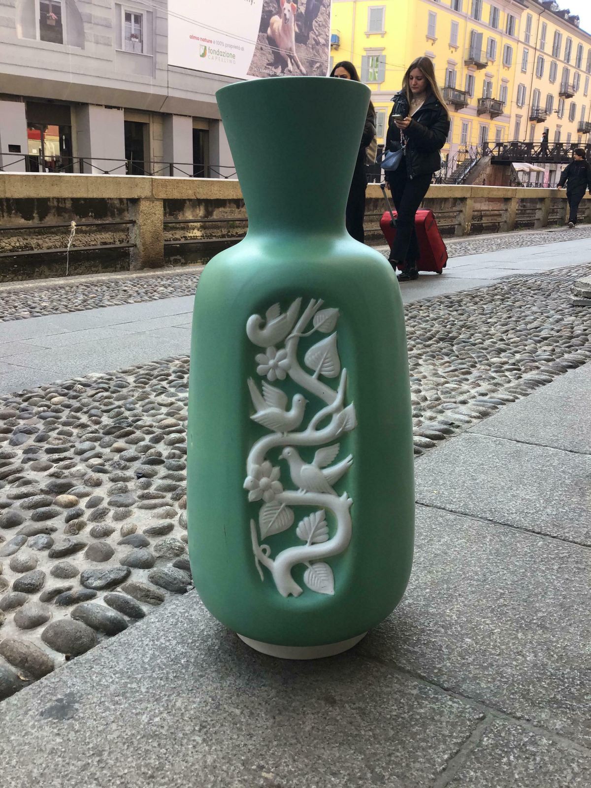Richard Ginori Giovanni Gariboldi Vase Ceramic 1938 Italy photo 5425.0
