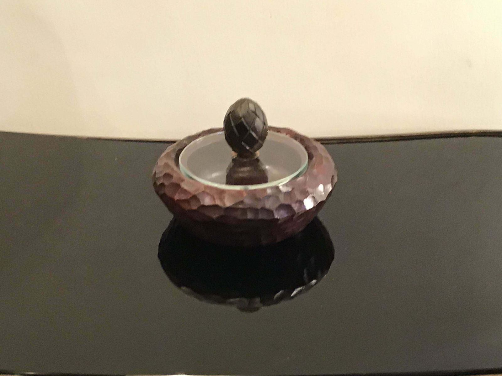 Fontana Arte Box Wood Glass Brass, 1945, Italy photo buy