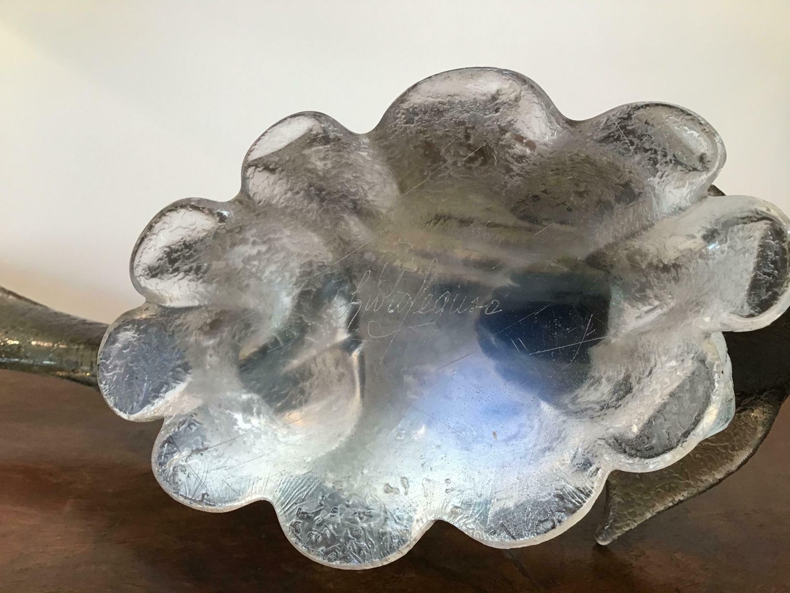 2260.0 Livio Seguso “Dolphin” Murano Glass, 1955, Italy photo