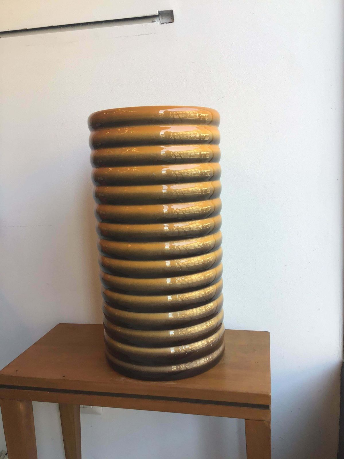Galvani Vase/Umbrella Stand Ceramic, 1930, Italy photo 3164.0