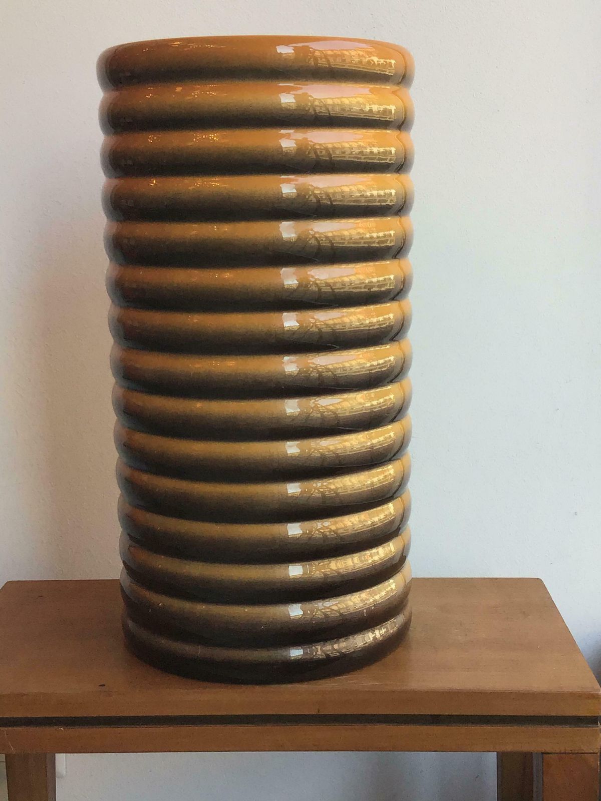 Galvani Vase/Umbrella Stand Ceramic, 1930, Italy photo buy