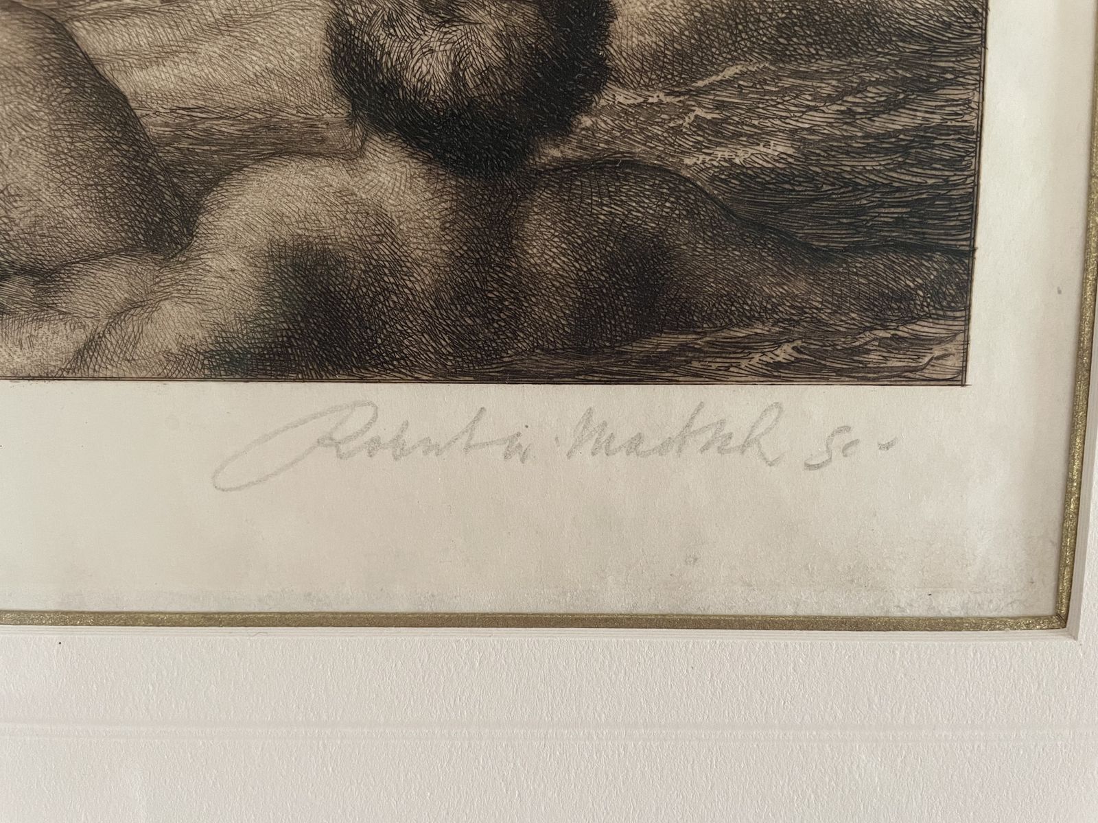 R W Macbeth After G F Watts   A Greek Idyll   1903 Engraving photo Art