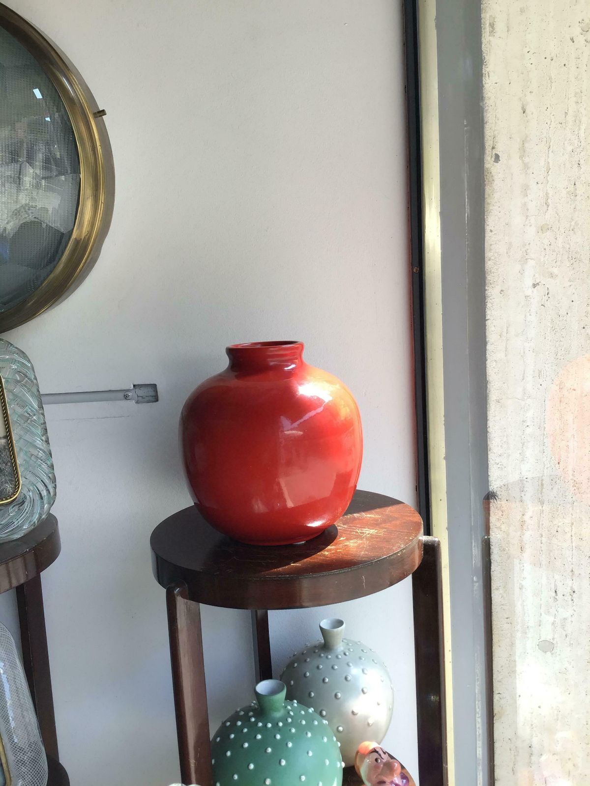 Richard Ginori Vase Giovanni Gariboldi Ceramic, 1950, Italy photo 1356.0