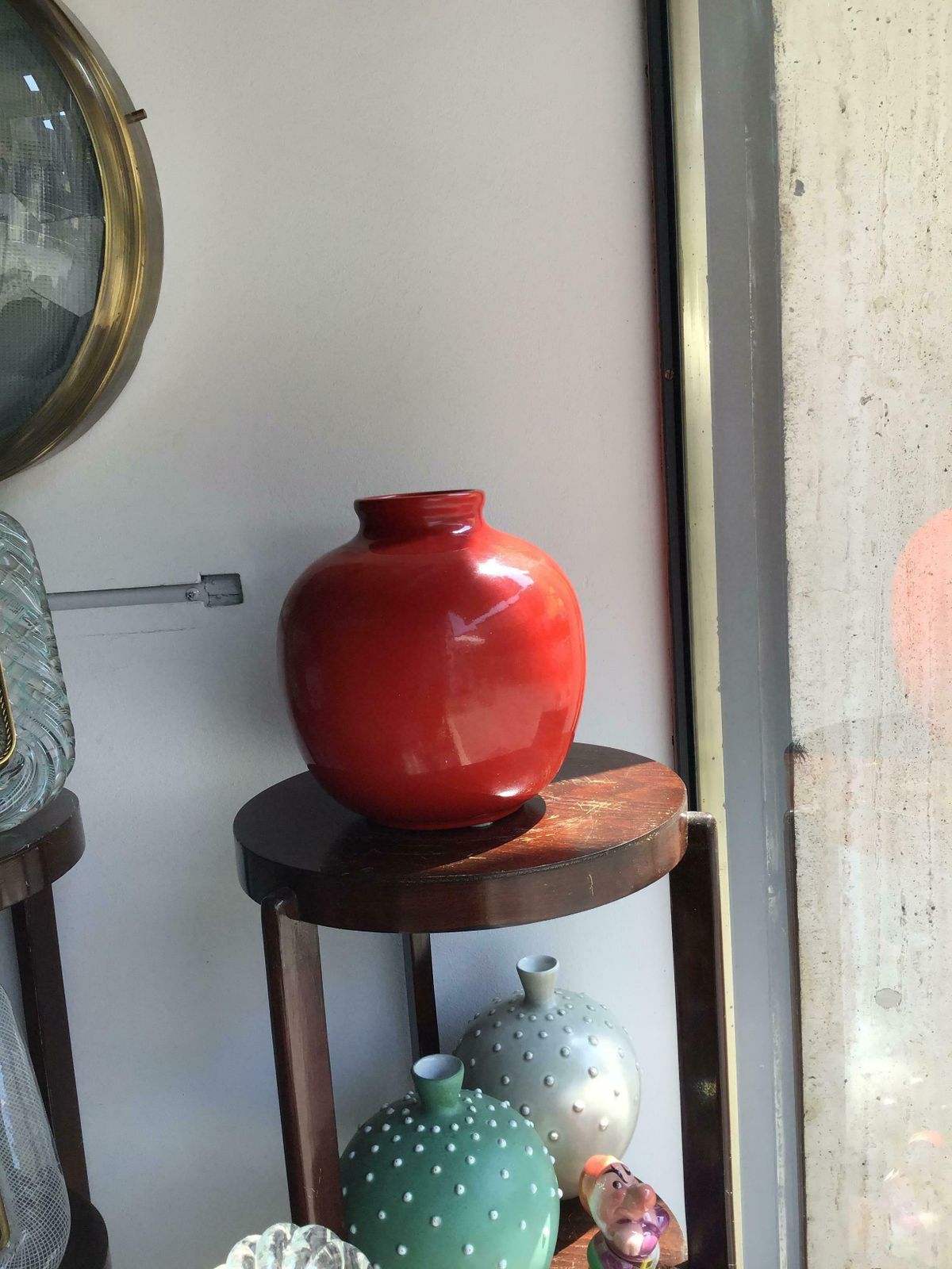 Richard Ginori Vase Giovanni Gariboldi Ceramic, 1950, Italy photo vinterior