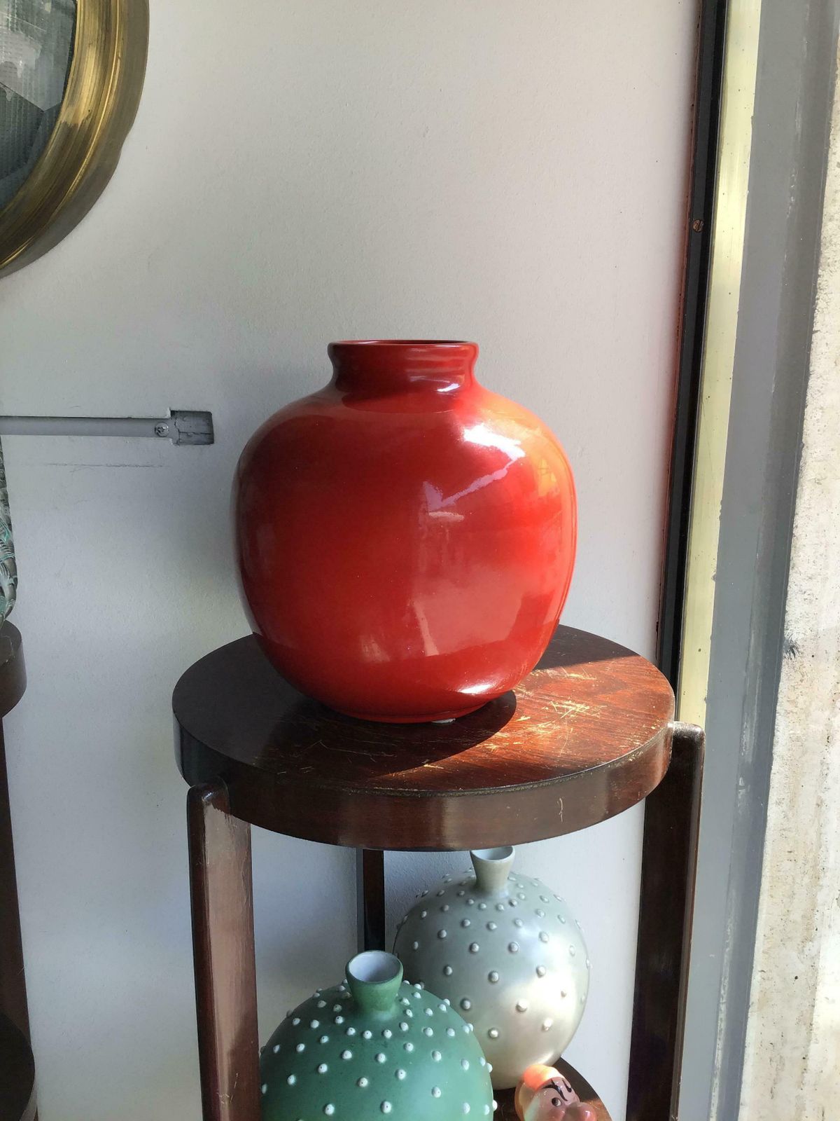 Richard Ginori Vase Giovanni Gariboldi Ceramic, 1950, Italy photo vintage
