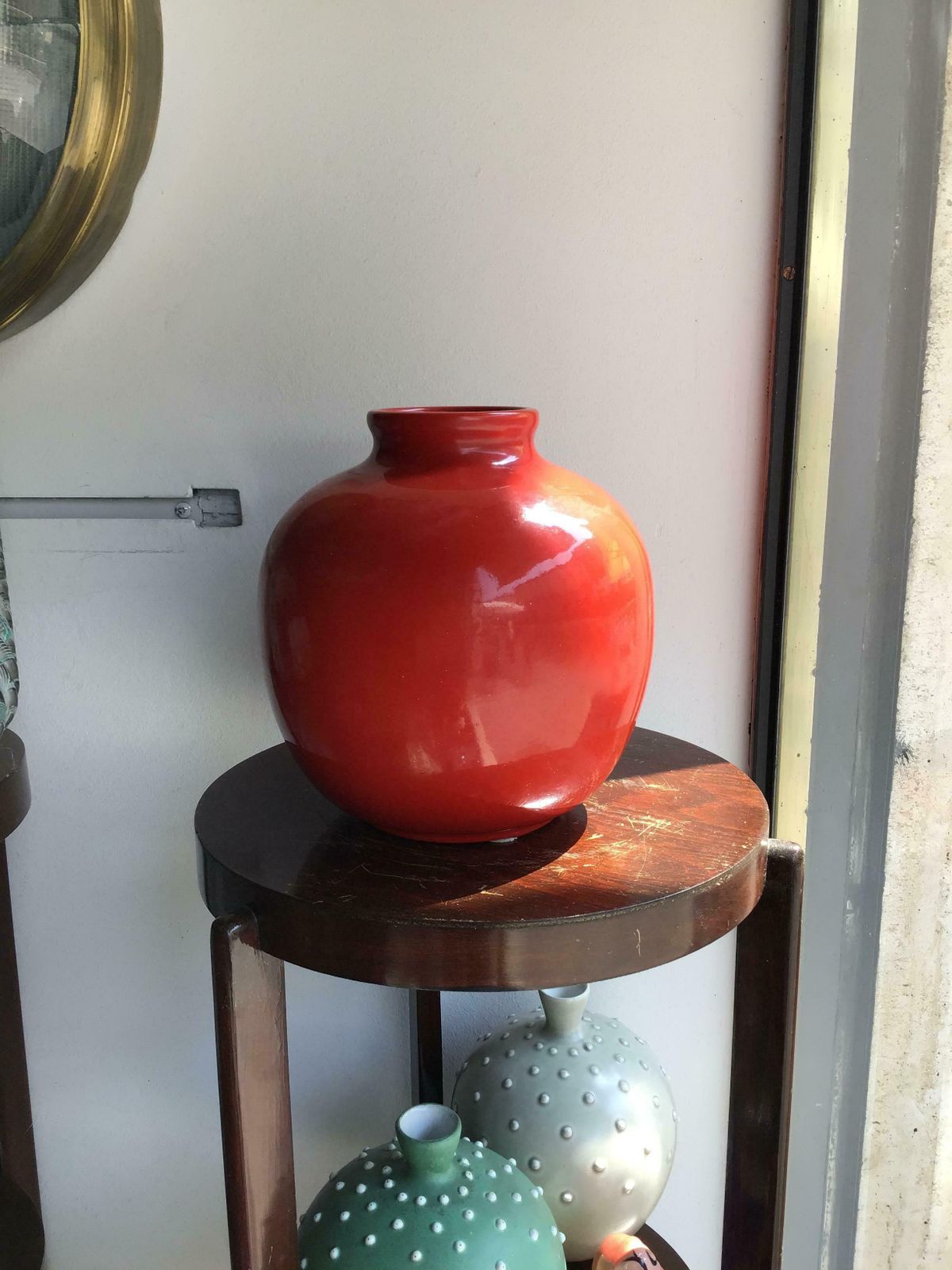 photo furniture Richard Ginori Vase Giovanni Gariboldi Ceramic, 1950, Italy