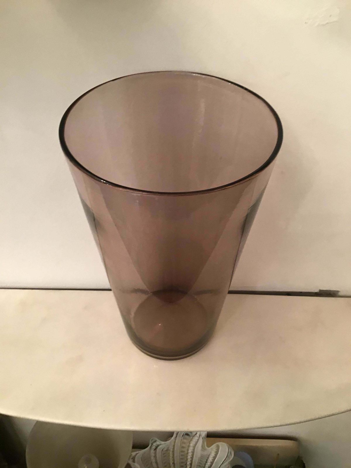 photo furniture Venini Vase Murano Glass “Flavio Poli” 1950 Italy
