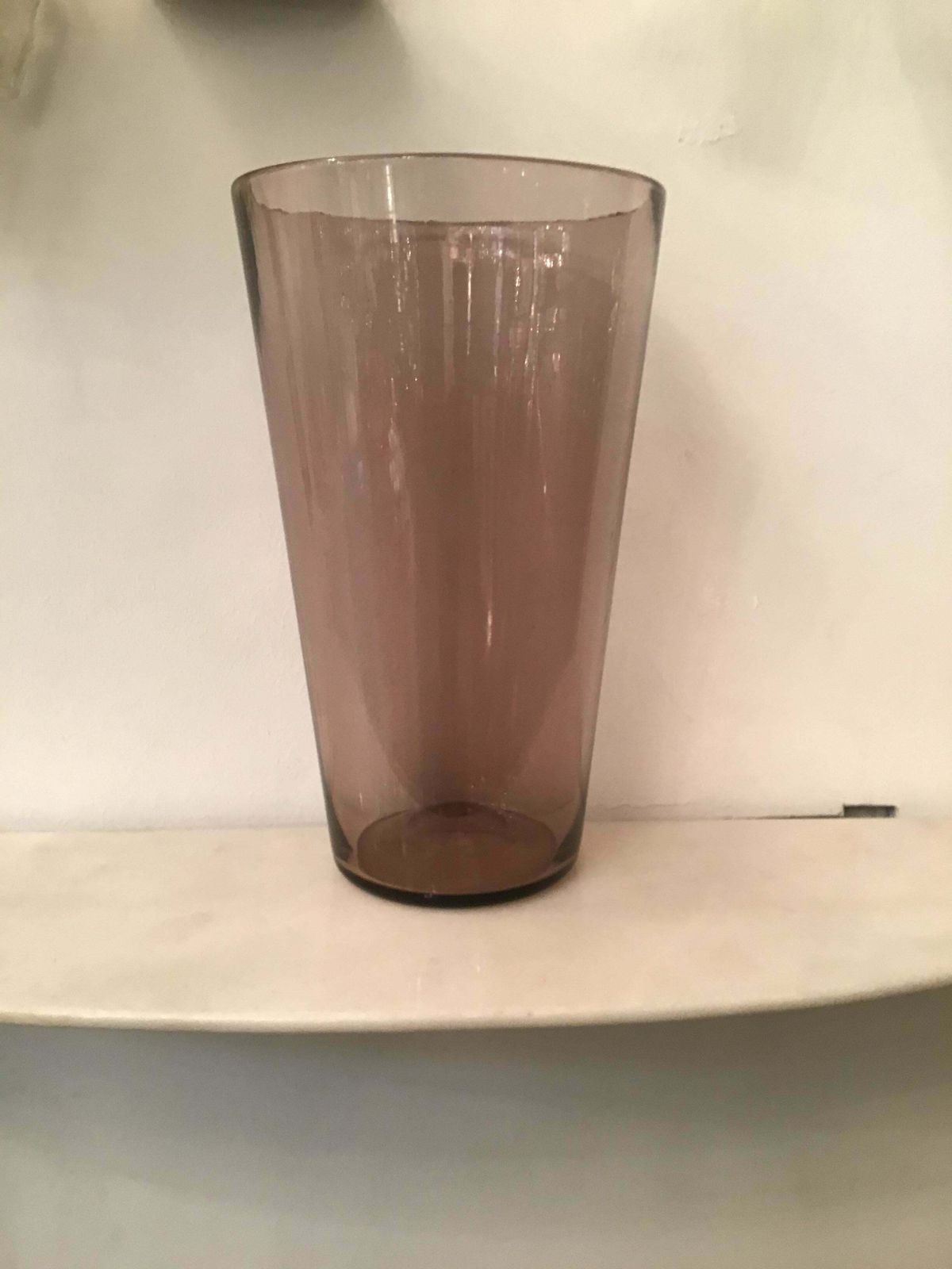 1627.0 Venini Vase Murano Glass “Flavio Poli” 1950 Italy photo