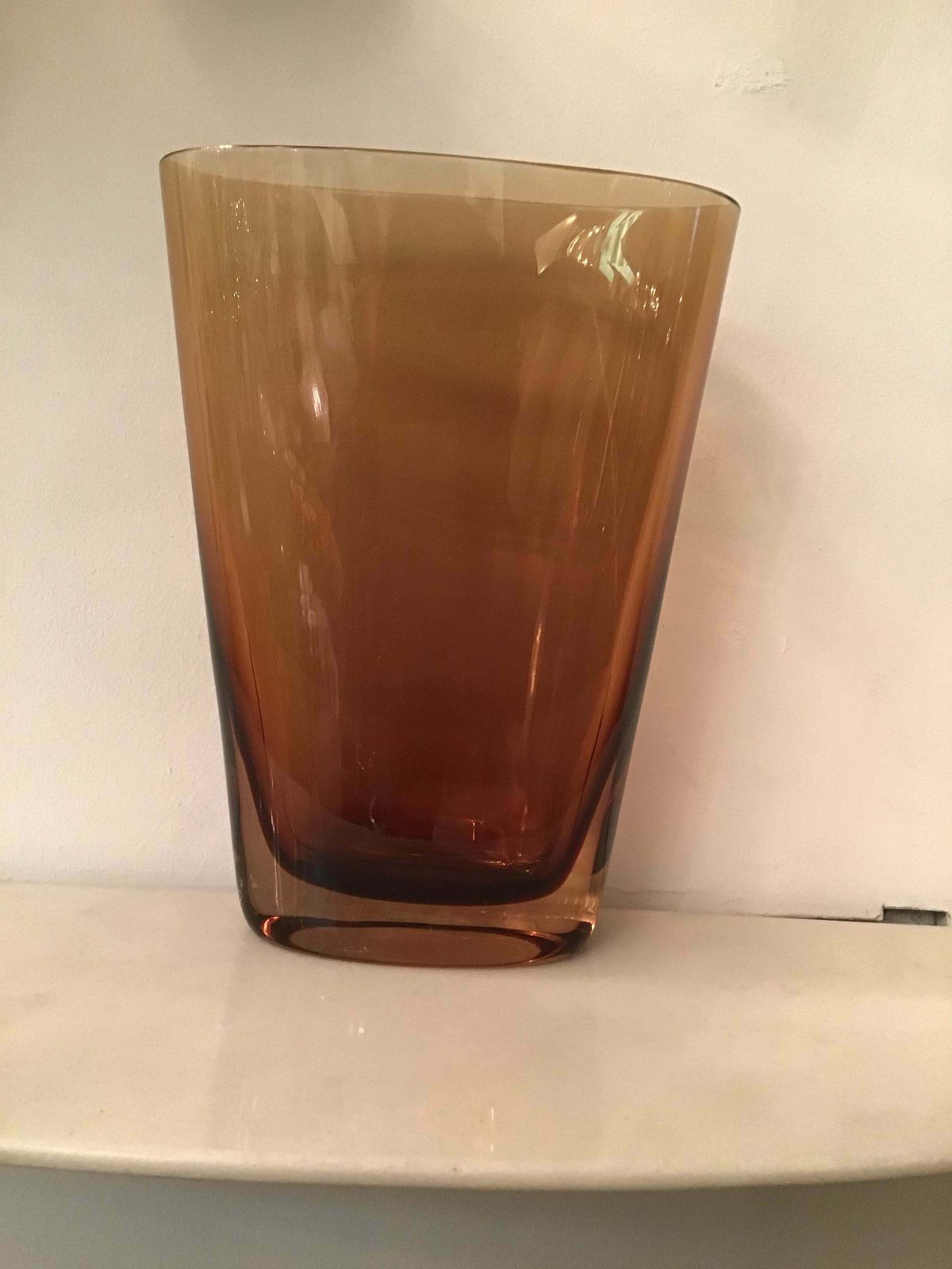 Flavio Poli Vase Murano Glass 1955 Italy photo furniture