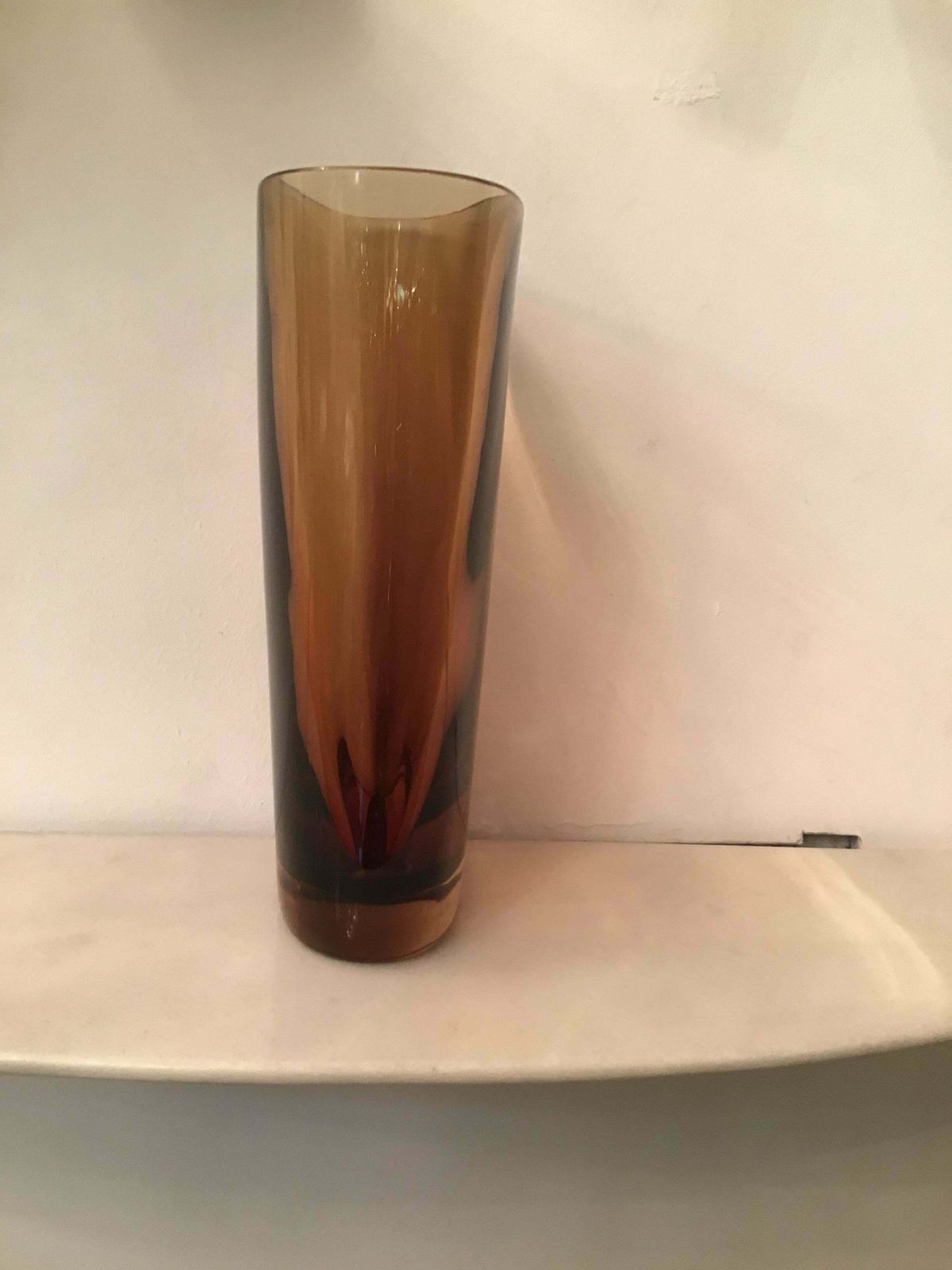 photo furniture Flavio Poli Vase Murano Glass 1955 Italy