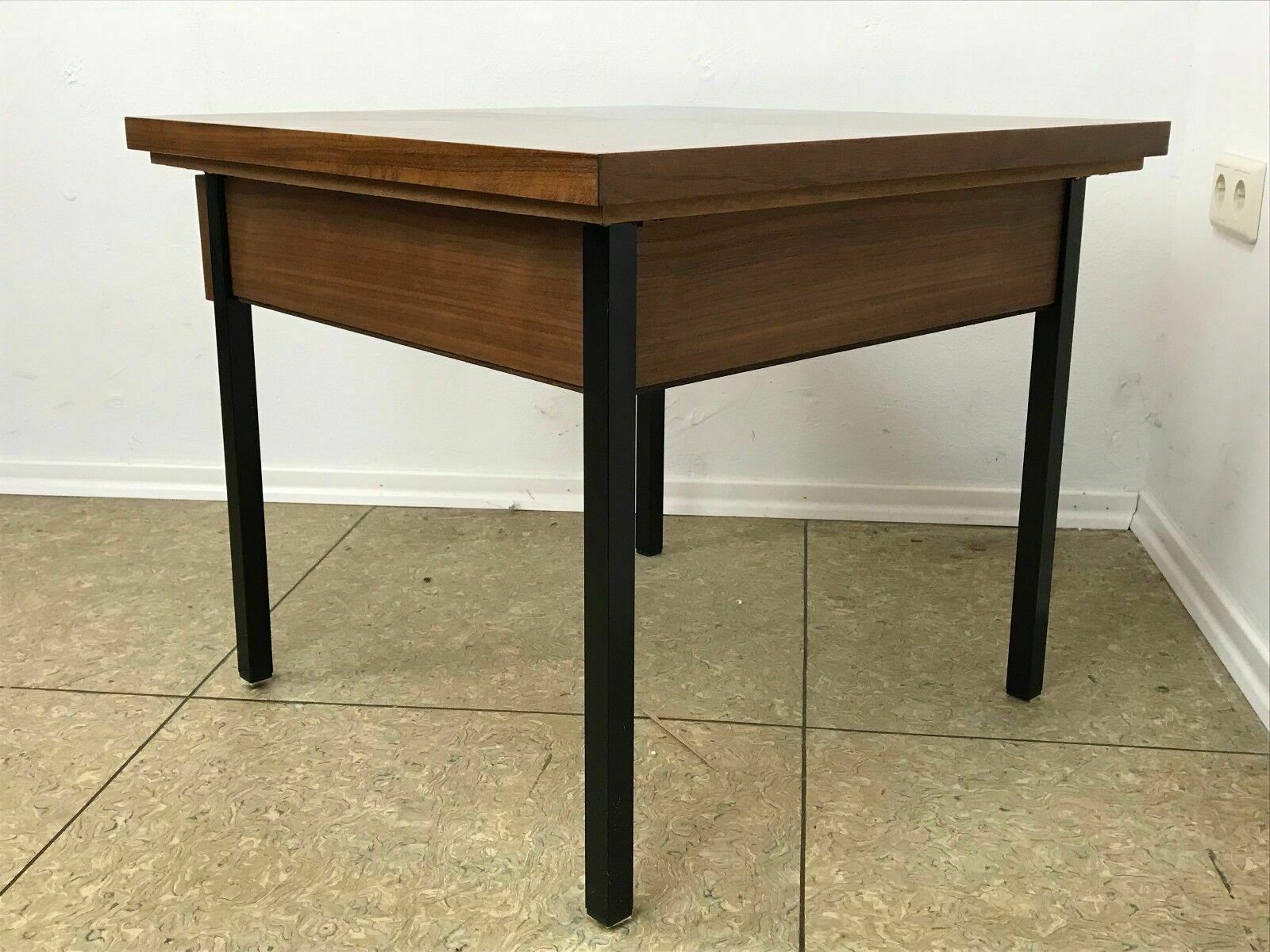 photo for sale 60er 70er Jahre Teak Nähkasten Nähtisch Utensilio Coffee Table Mid Century 60s