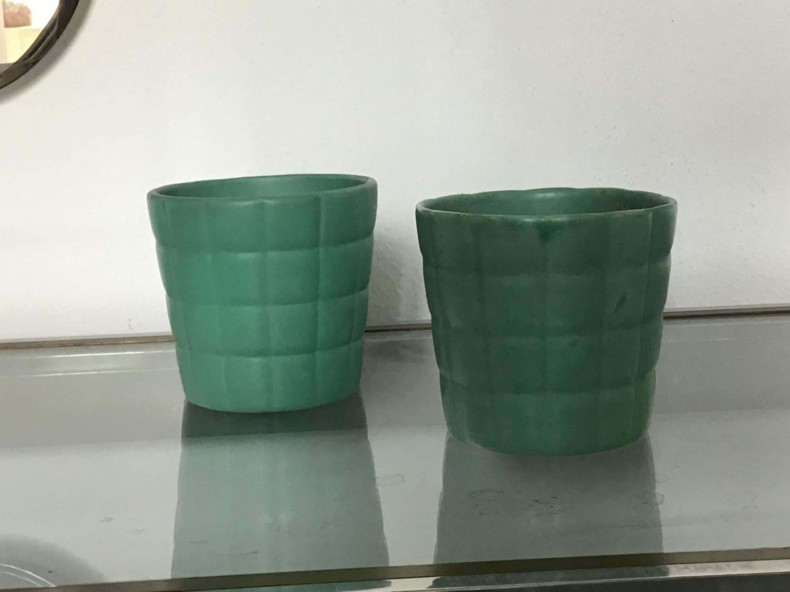 Richard Ginori Giovanni Gariboldi Couple Vase Ceramic, 1950, Italy photo Home Decor