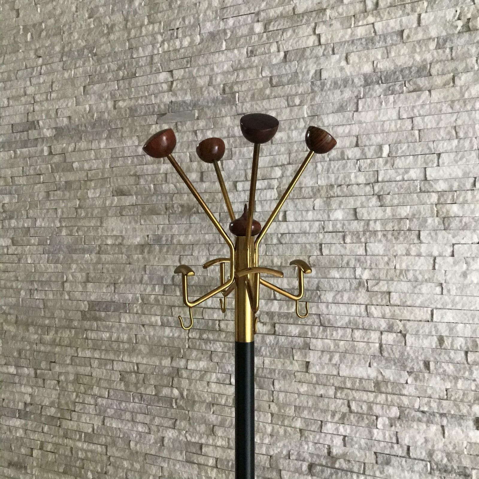 photo furniture Azucena Apendiabiti Brass Iron 1950 Italy
