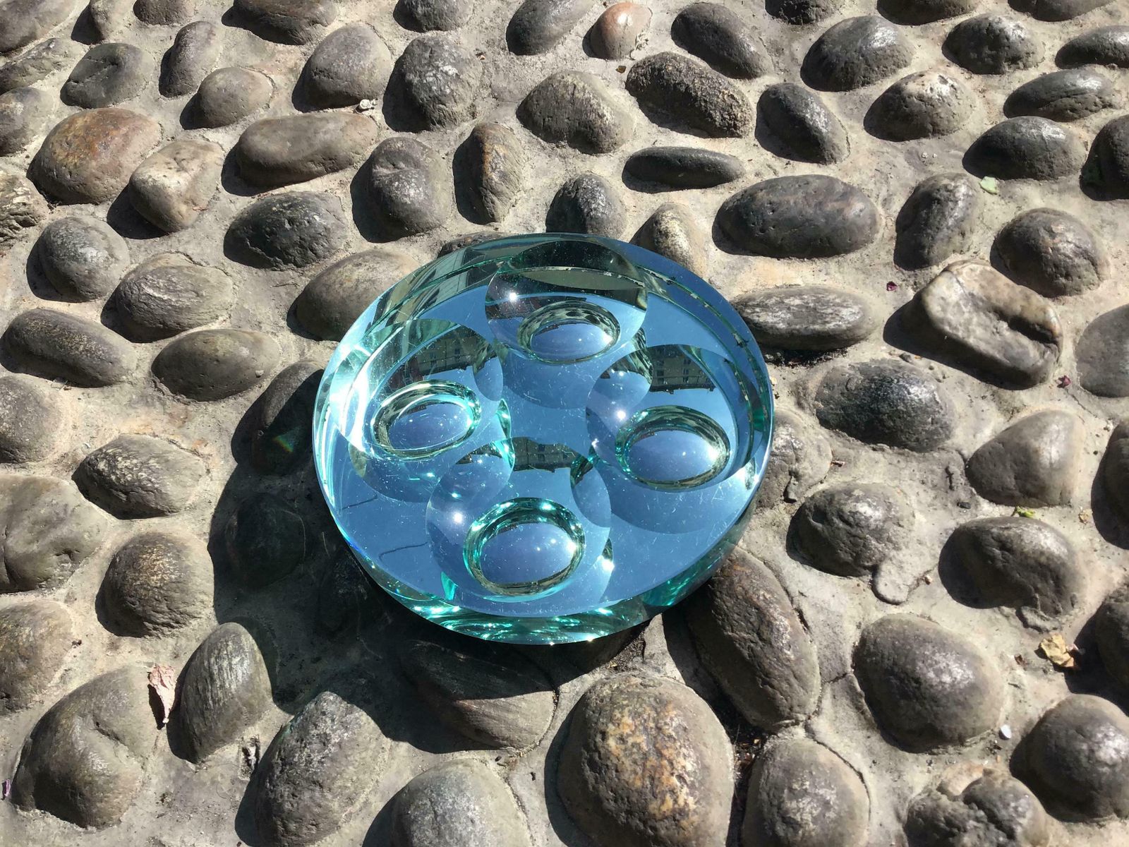 photo furniture Fontana Arte Ashtray/Centrepiece/Glass, 1950, Italy