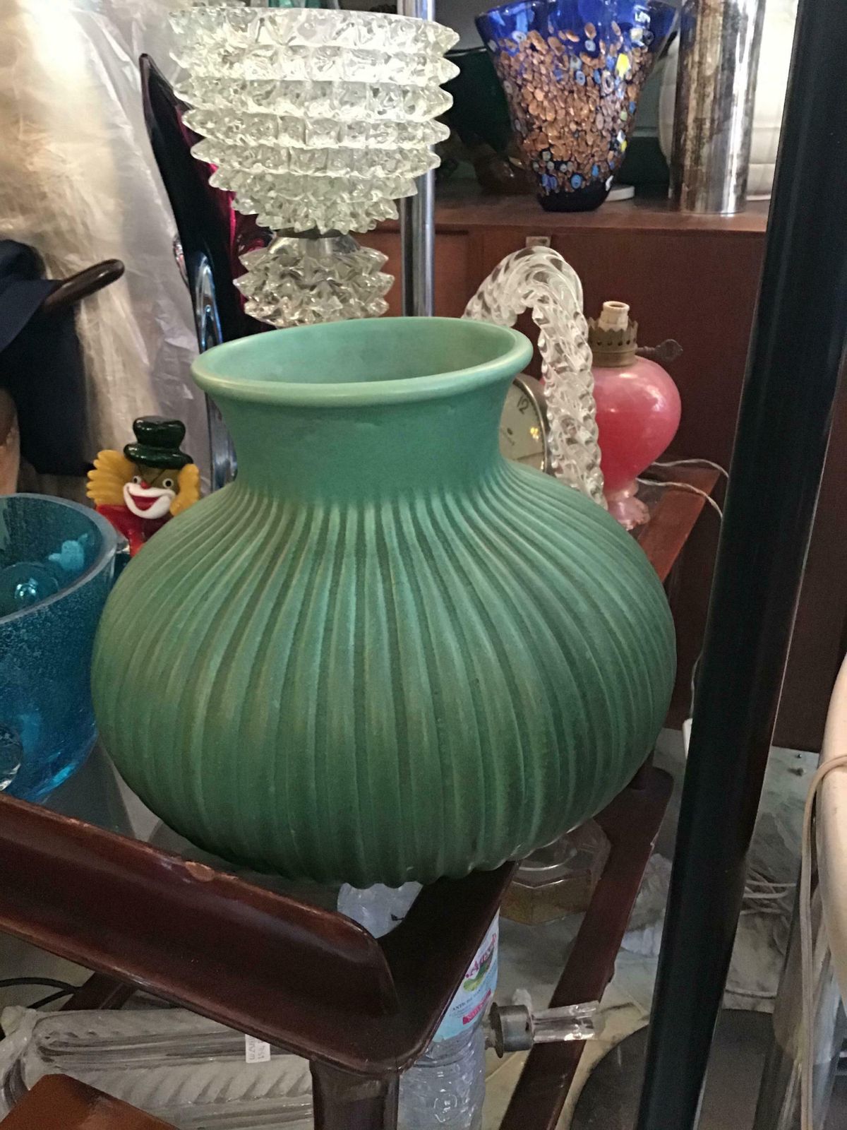Richard Ginori “Giovanni Gariboldi “ Vase Ceramic, 1940, Italy photo furniture